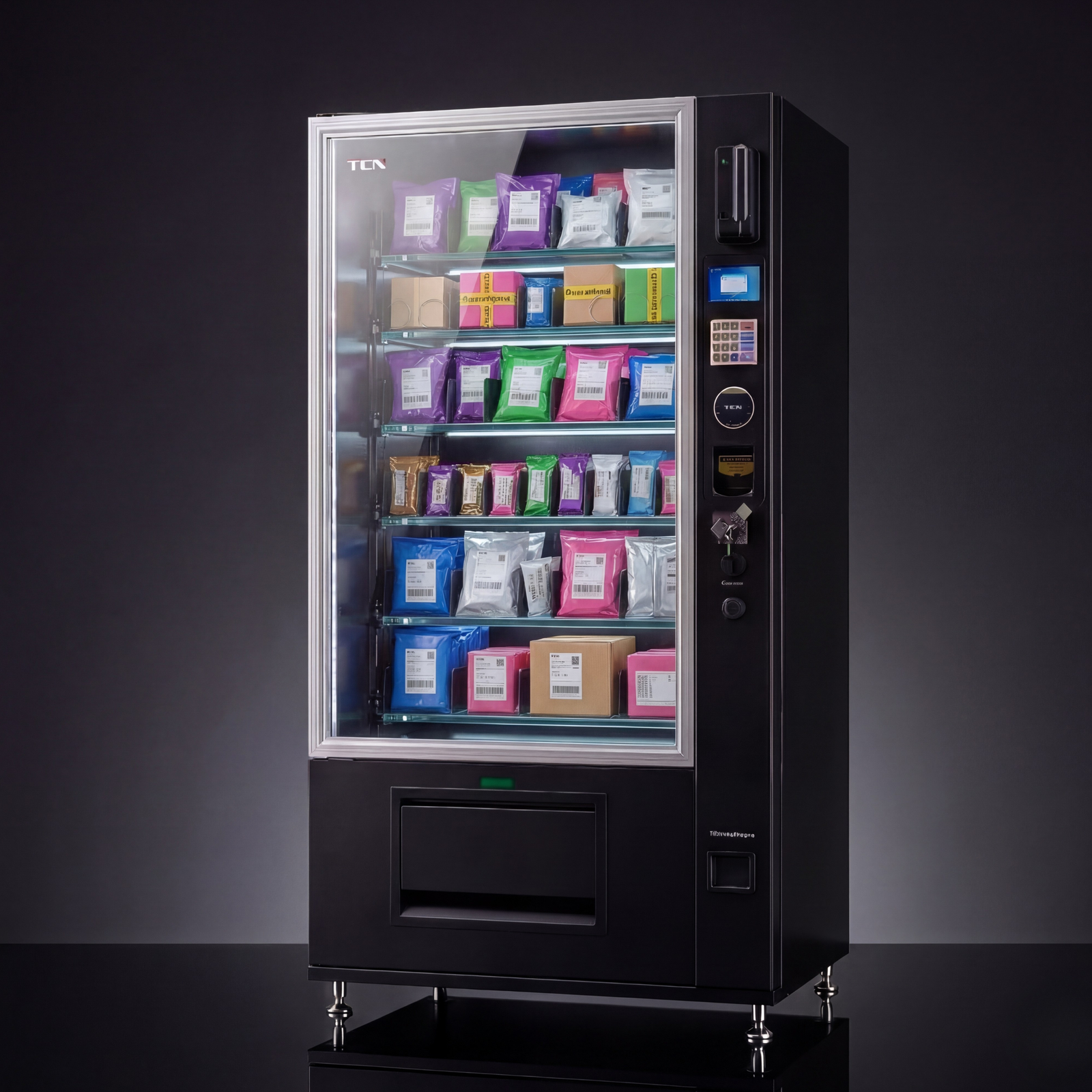 Secret Pack Automat mit Lift