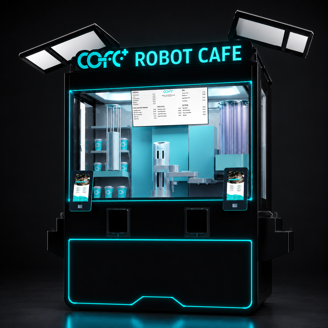 Robot Cafe Kiosk