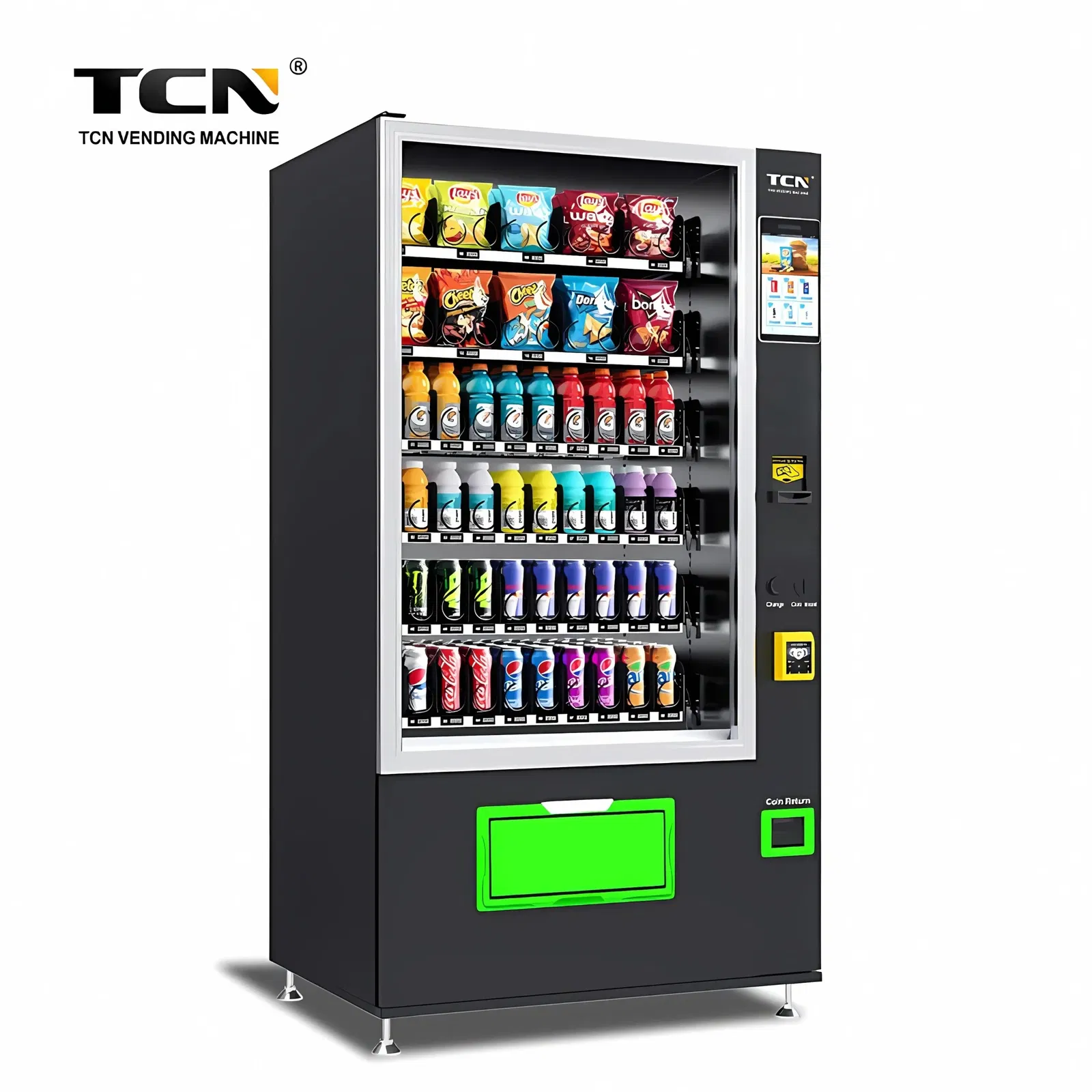 Snack-/Getränkekombi ohne Lift mit 10 Zoll Screen