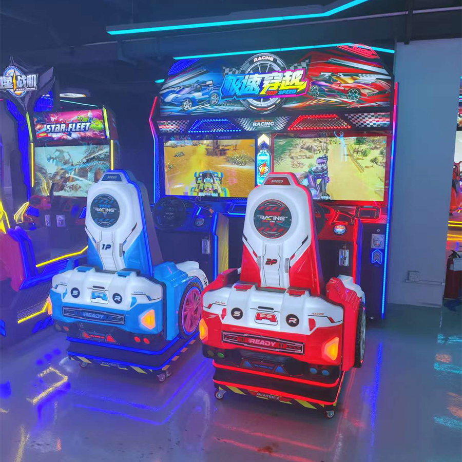 Speed Crossing 2-Player Racing Simulator