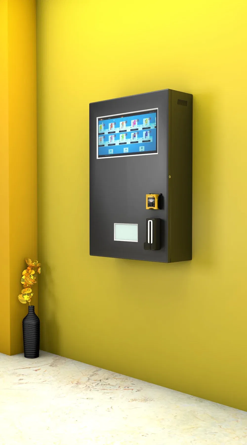 Vape-Automat für die Wand montiert von TCN Vending und Vendy1