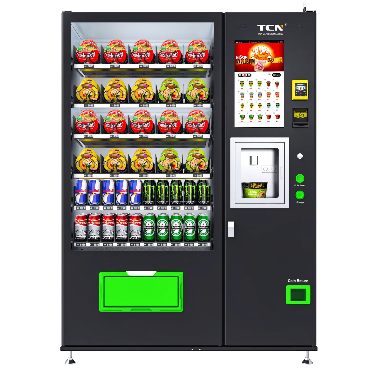 Heißwasser-Verkaufsstation für Instant-Nudeln