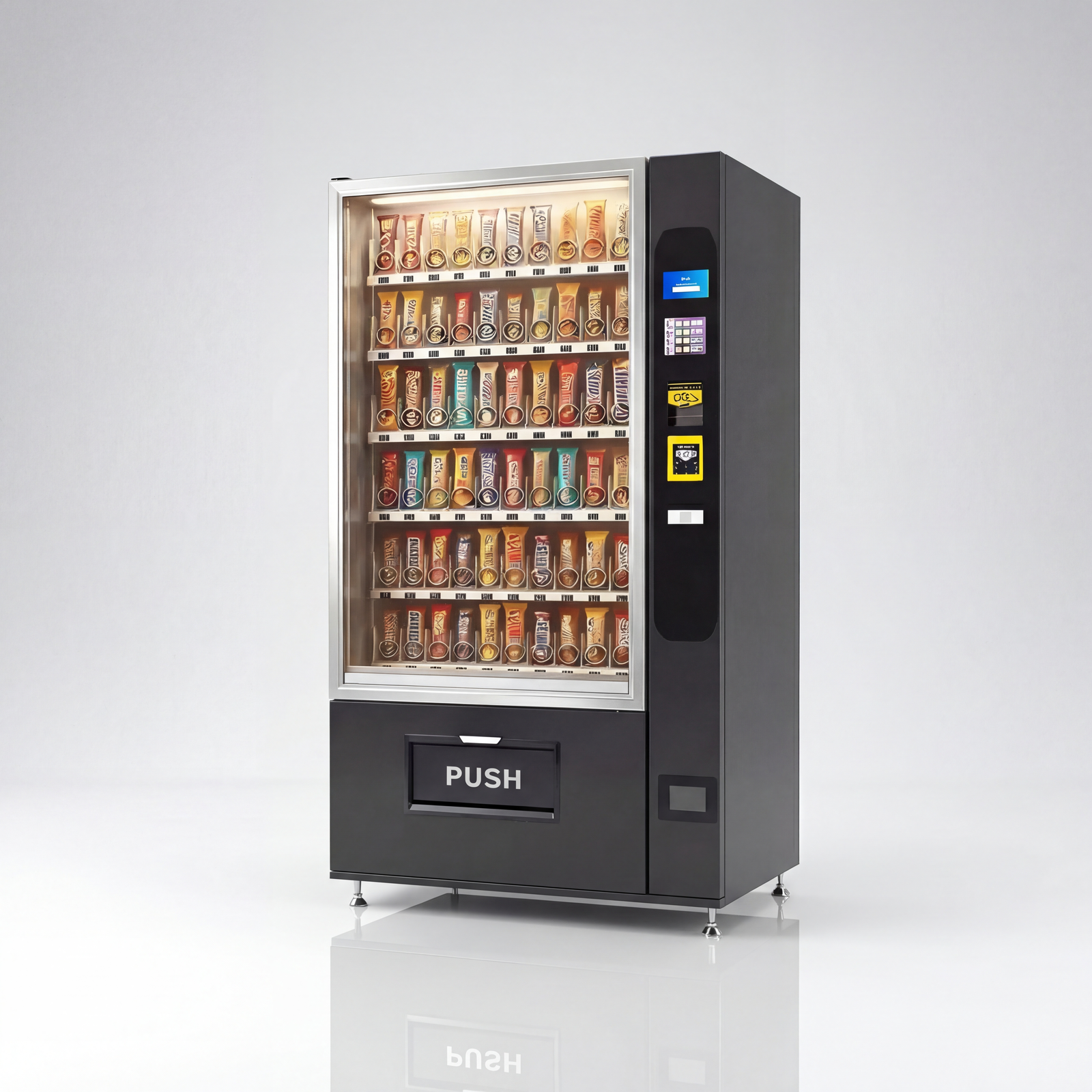 Snackautomat mit kleinem Display