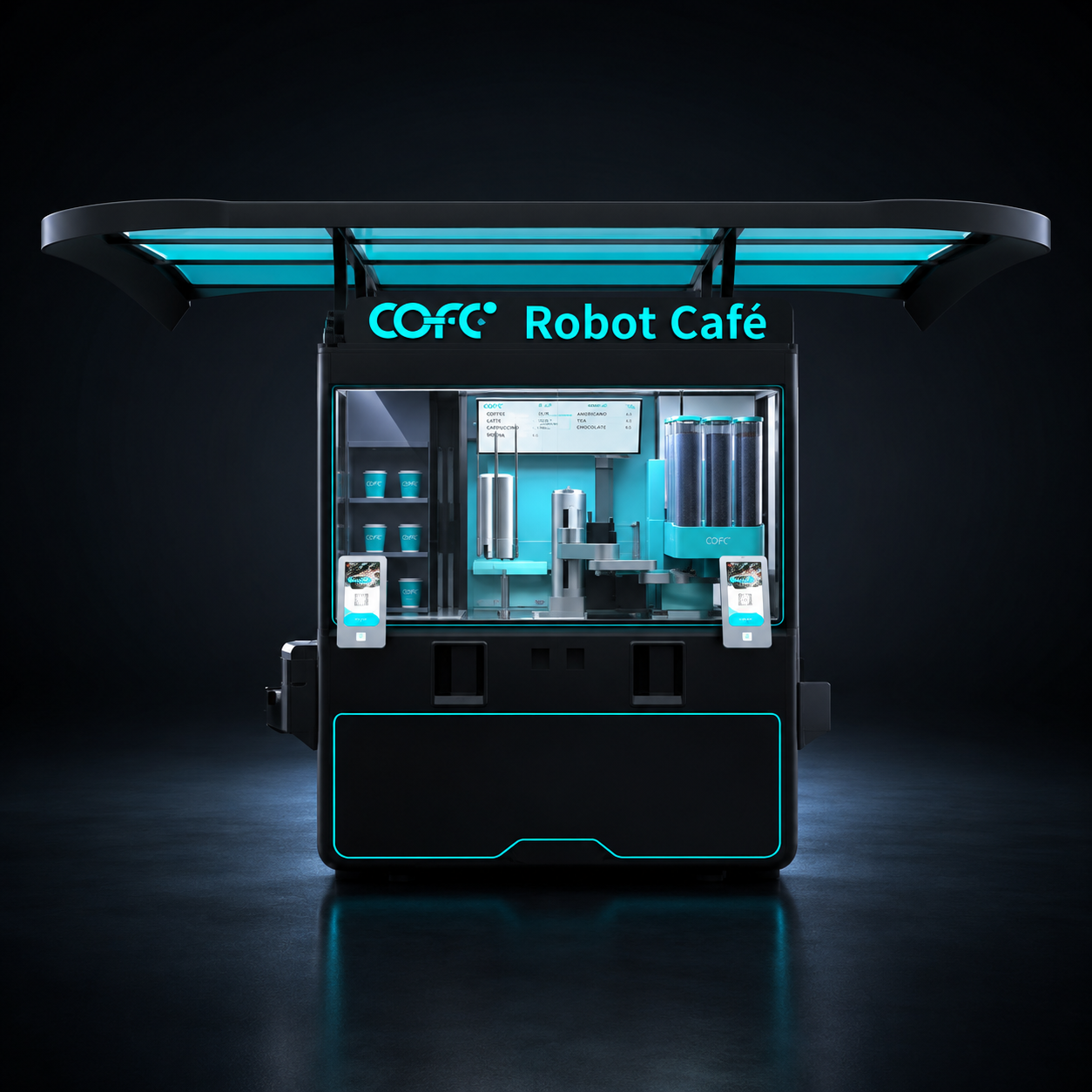 Robot Cafe Kiosk