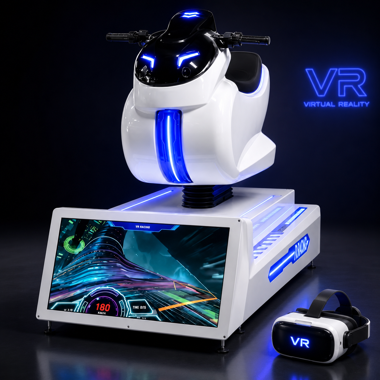 VR Motorrad-Simulator – Arcade-Racing