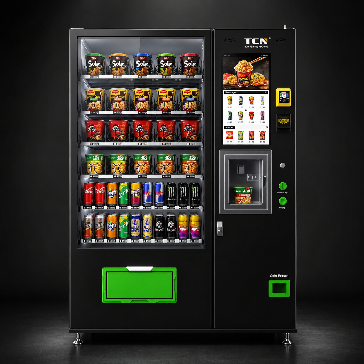 Hot Water Vending Station for Instant Noodles