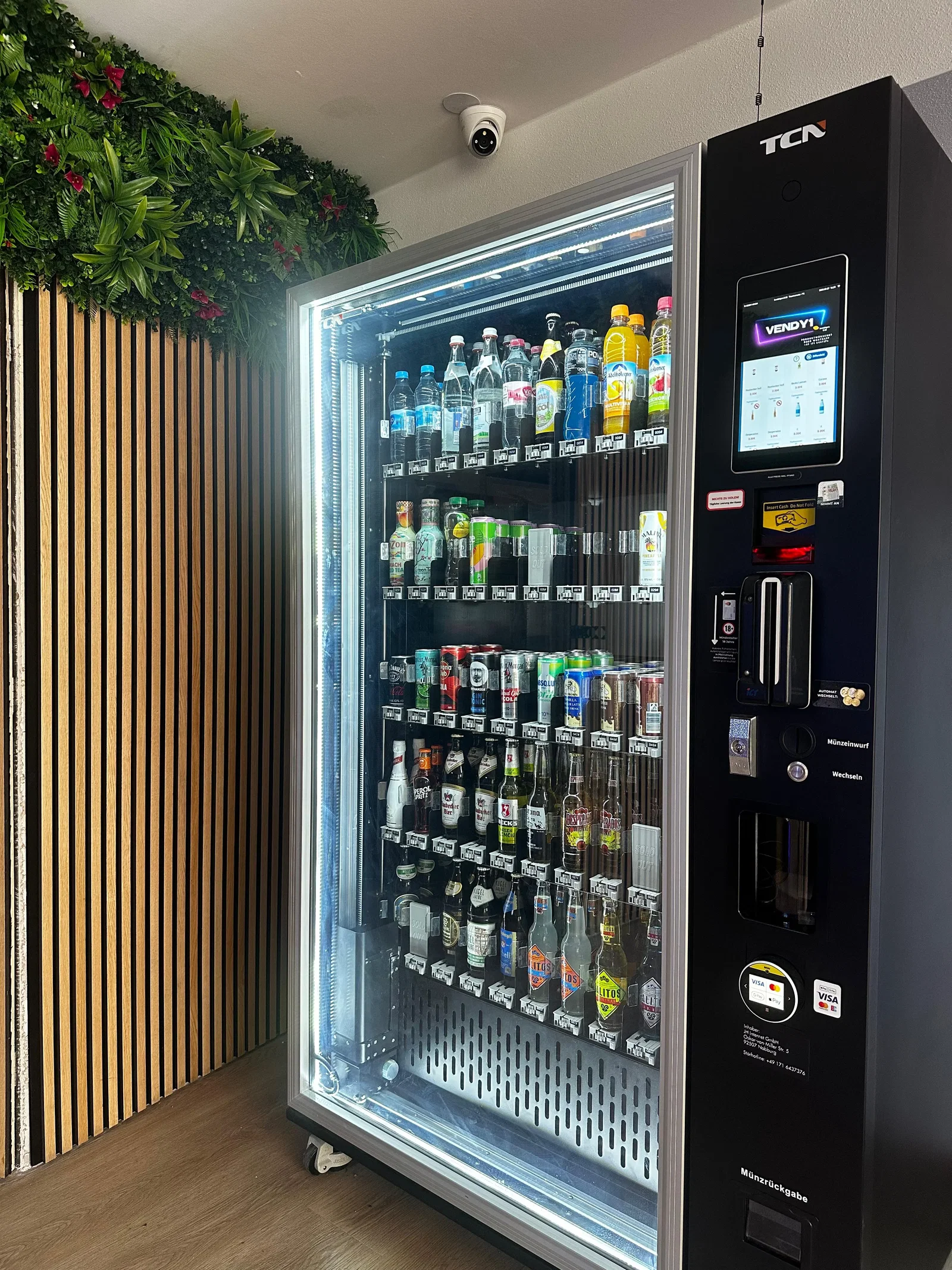 Getränkeautomat für Glasflaschen
