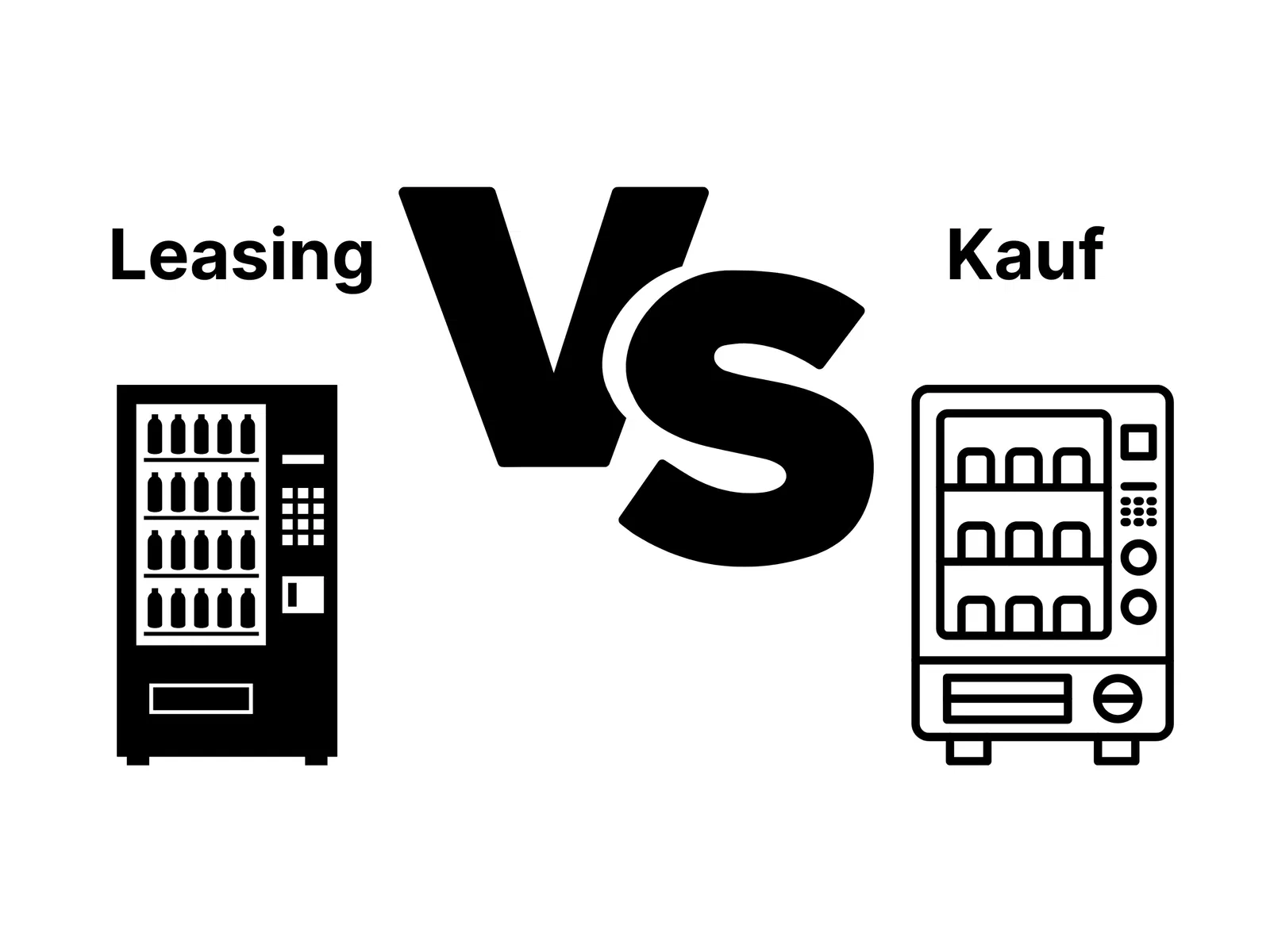 Leasing vs Kauf von Verkaufsautomaten