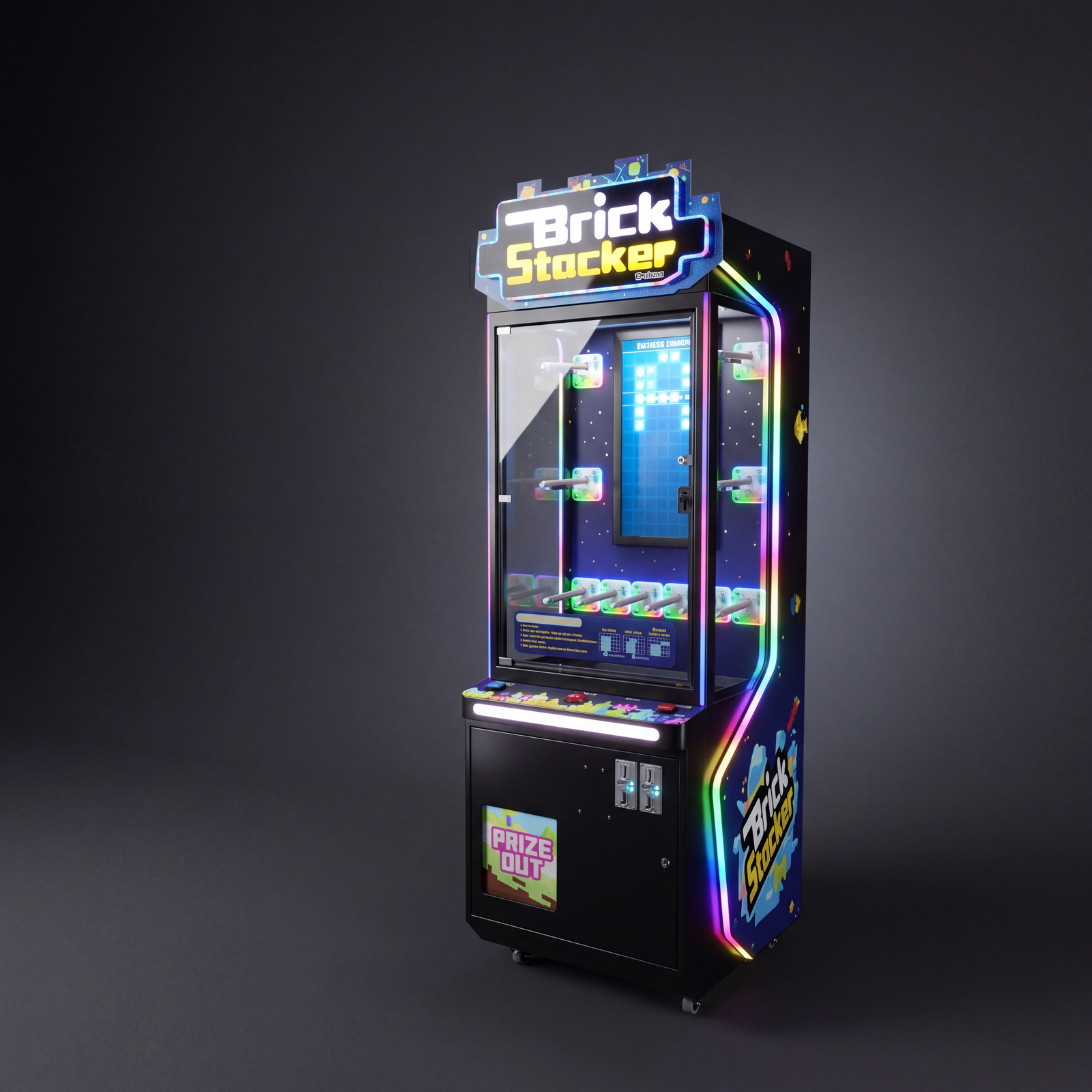 Geschicklichkeitsautomat Brick Stacker, Tetris