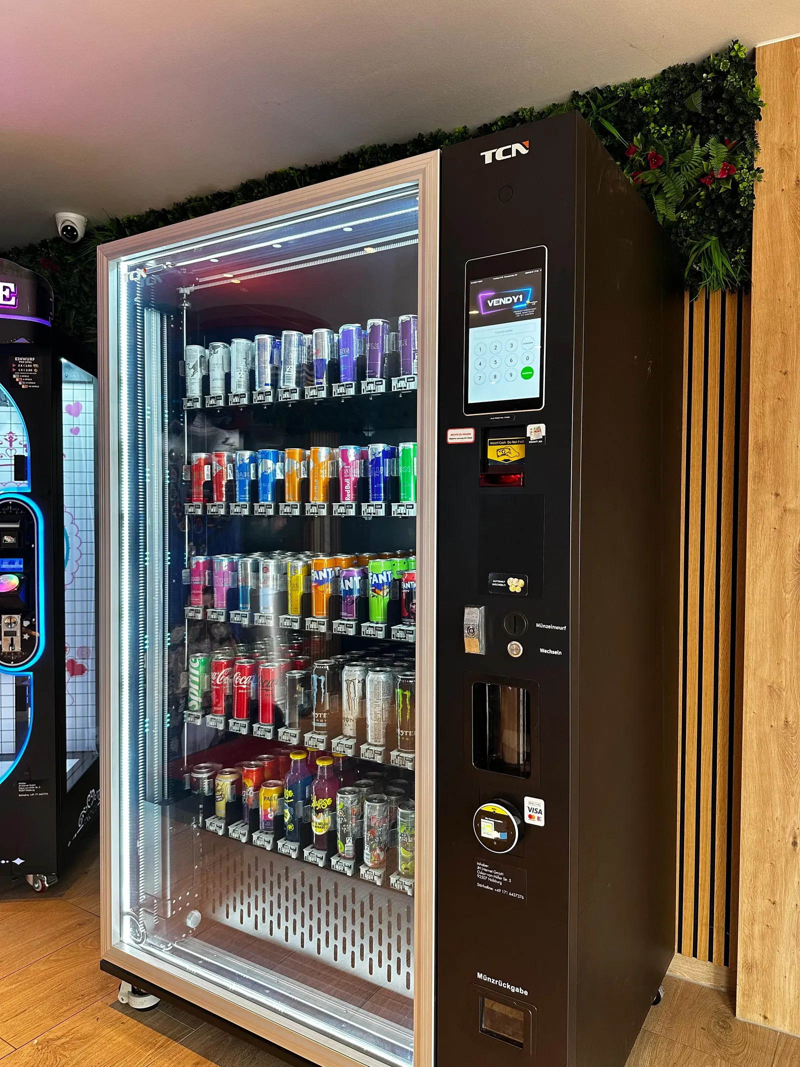 Getränkeautomat für Glasflaschen