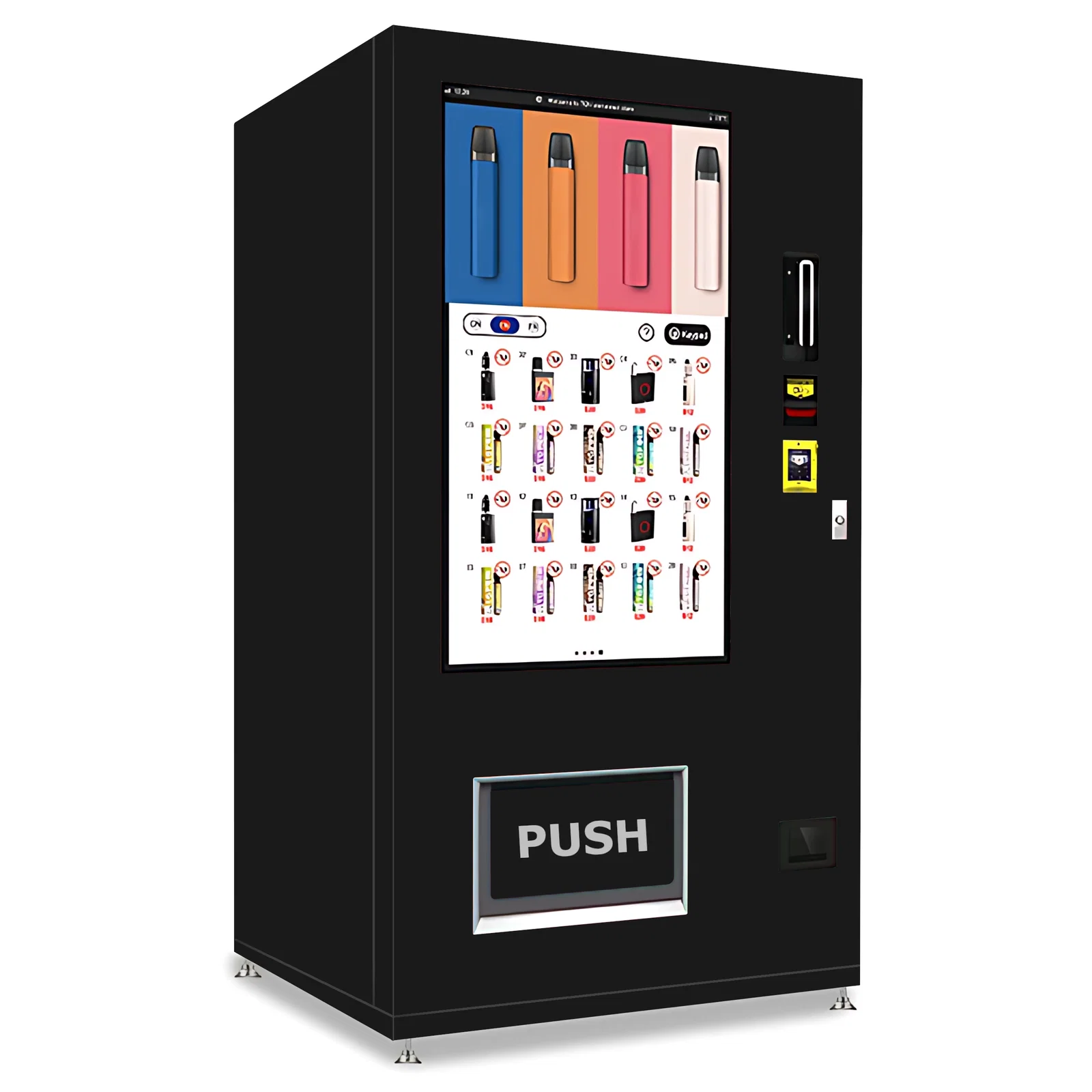 Vapeautomat von Vendy1 Seitenansicht