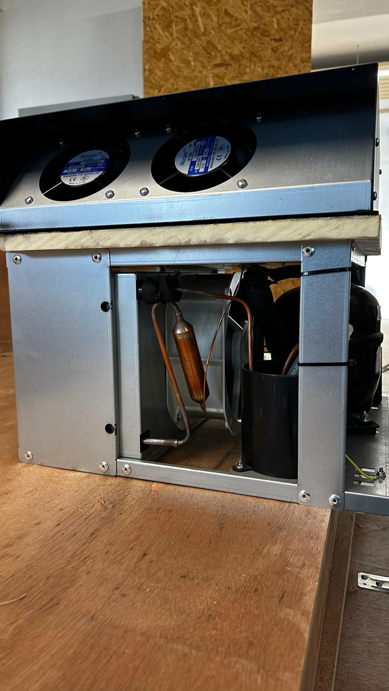 Kühlsystem für TCN Automaten D-Type mit Rahmen, Lüfter