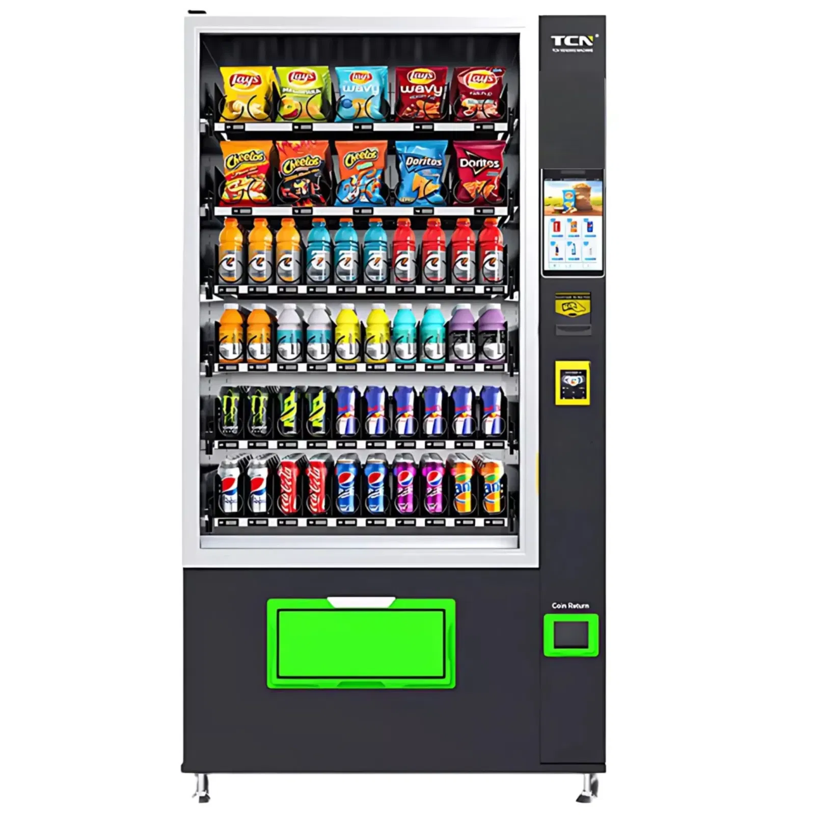 Snack-/Getränkekombi ohne Lift mit 10 Zoll Screen