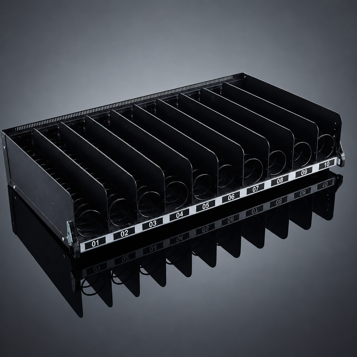 Tray für Spiralen 11G (10 Slots) 84cm x 49cm