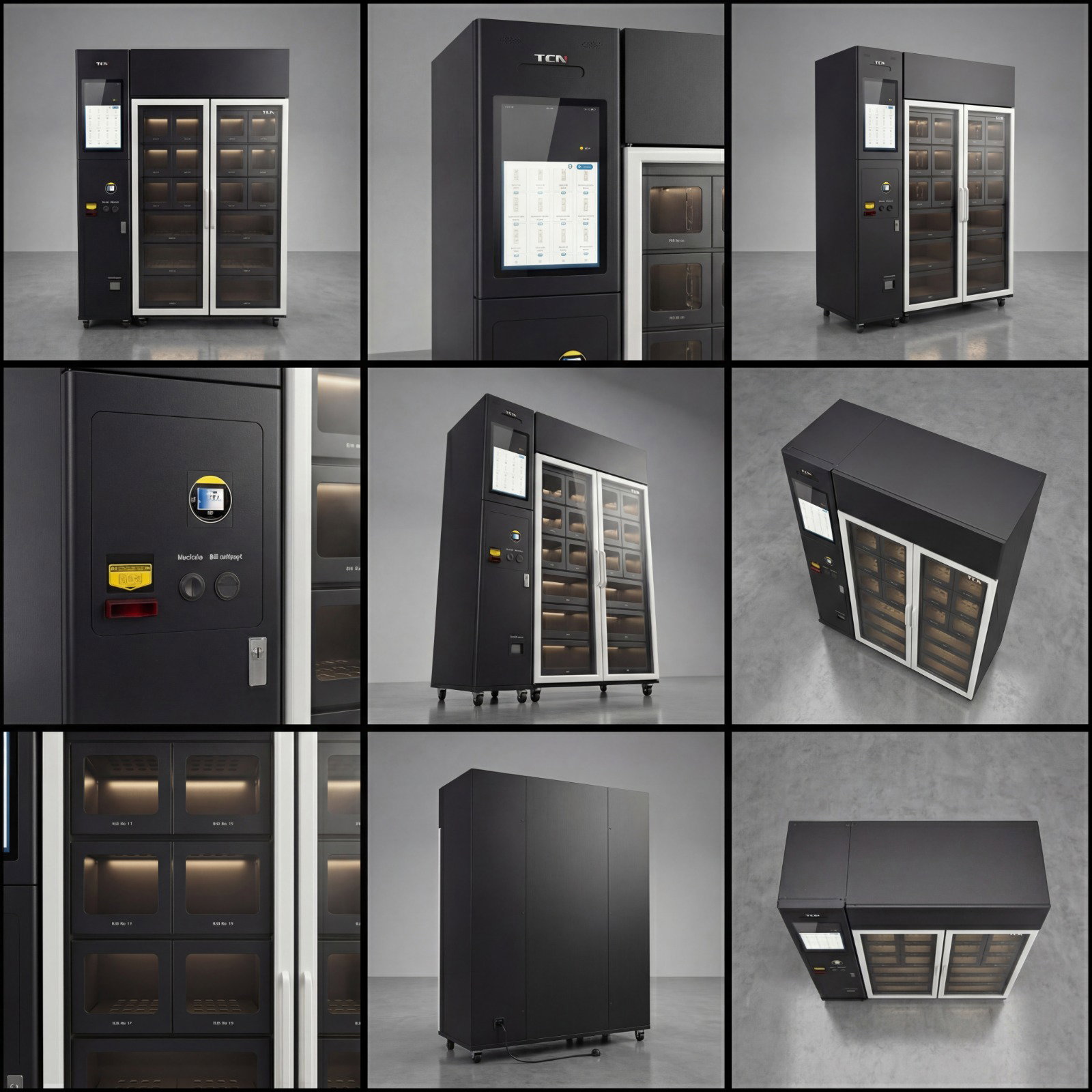 gekühlte Schließfachstation / Blumenautomat