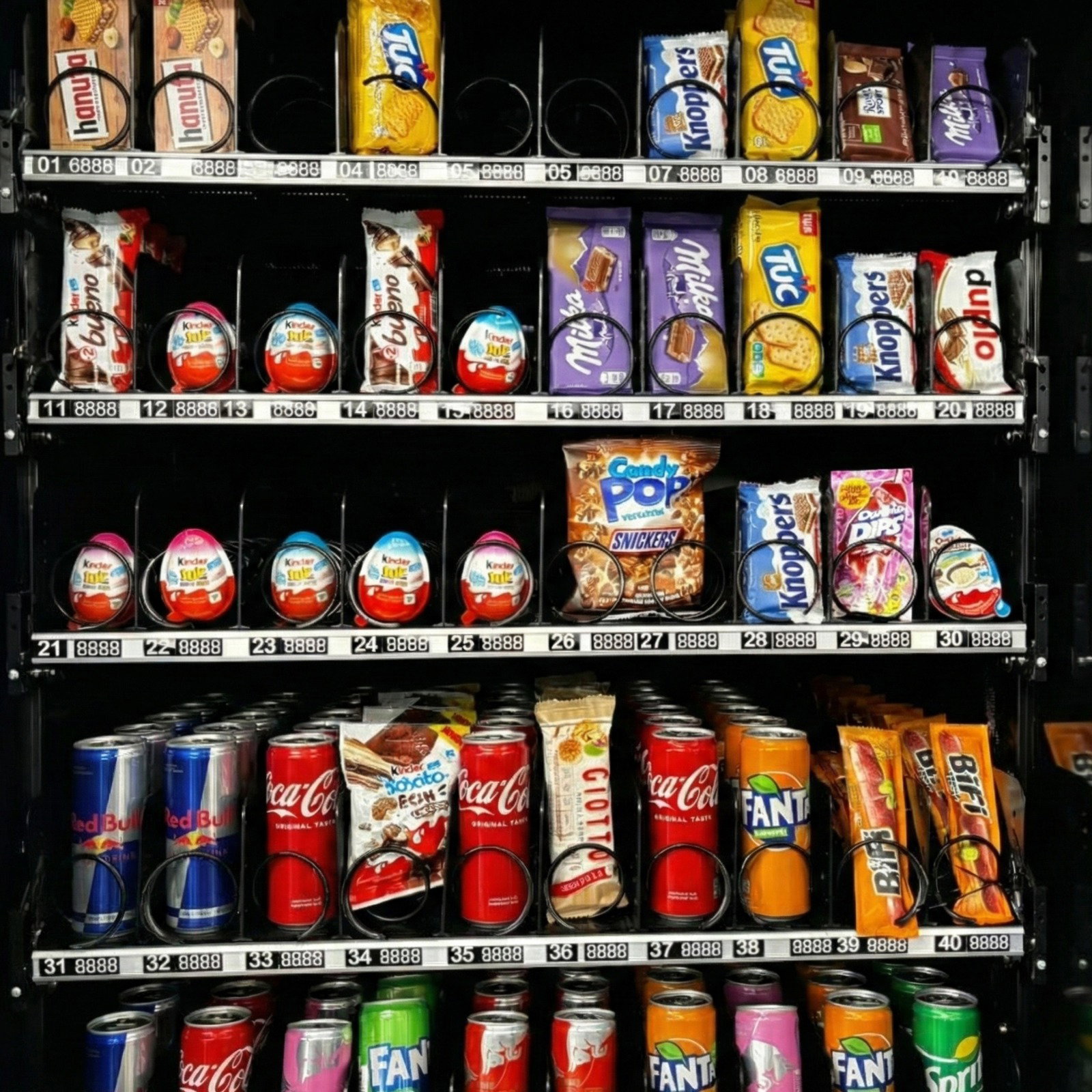 Snackautomat mit 10 Zoll