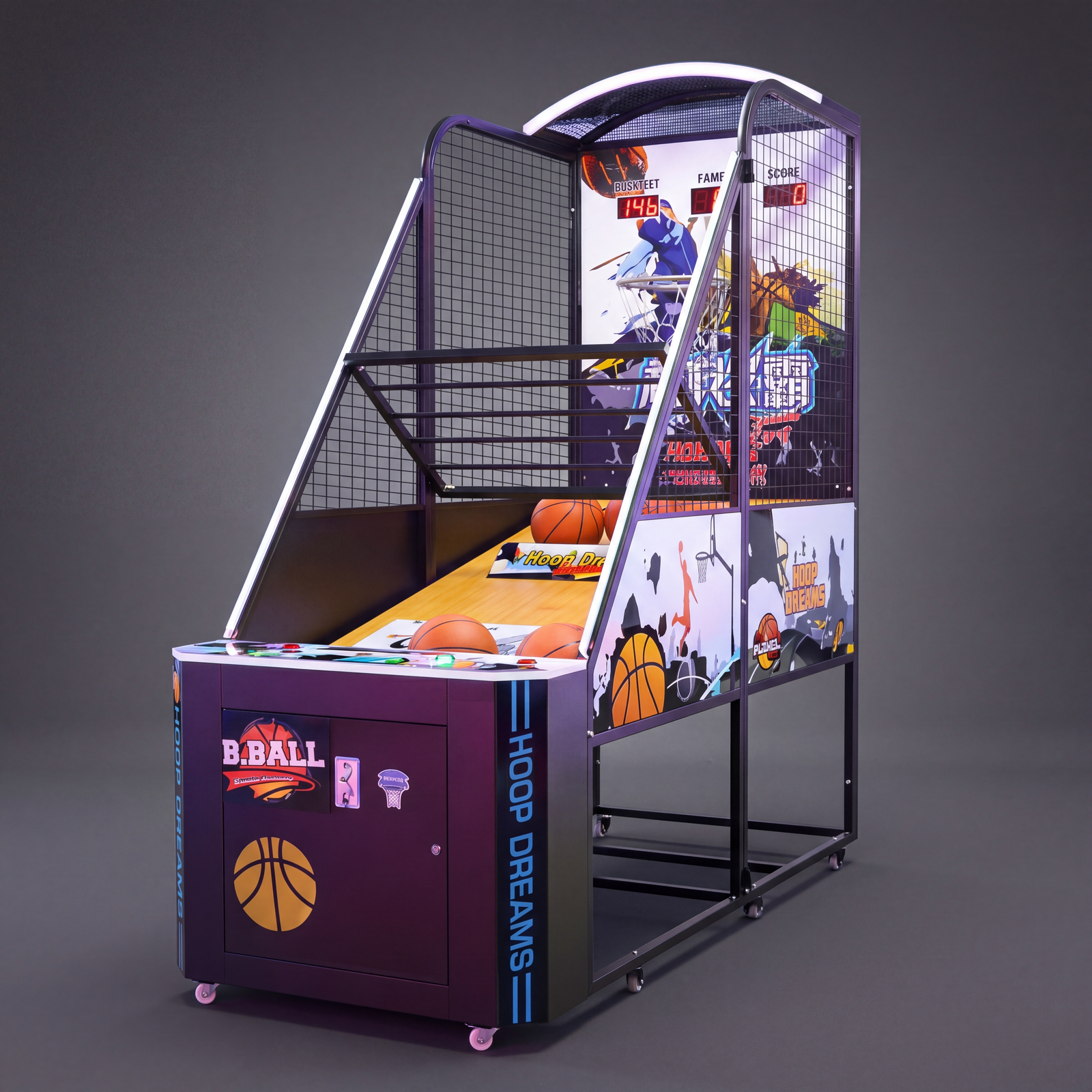 Video Basketball Machine