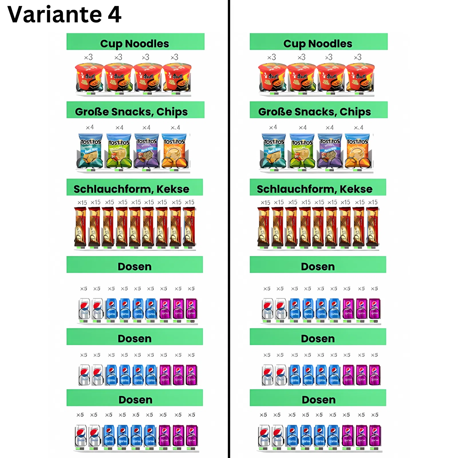Variante 4 Snack-/Getränke Groß