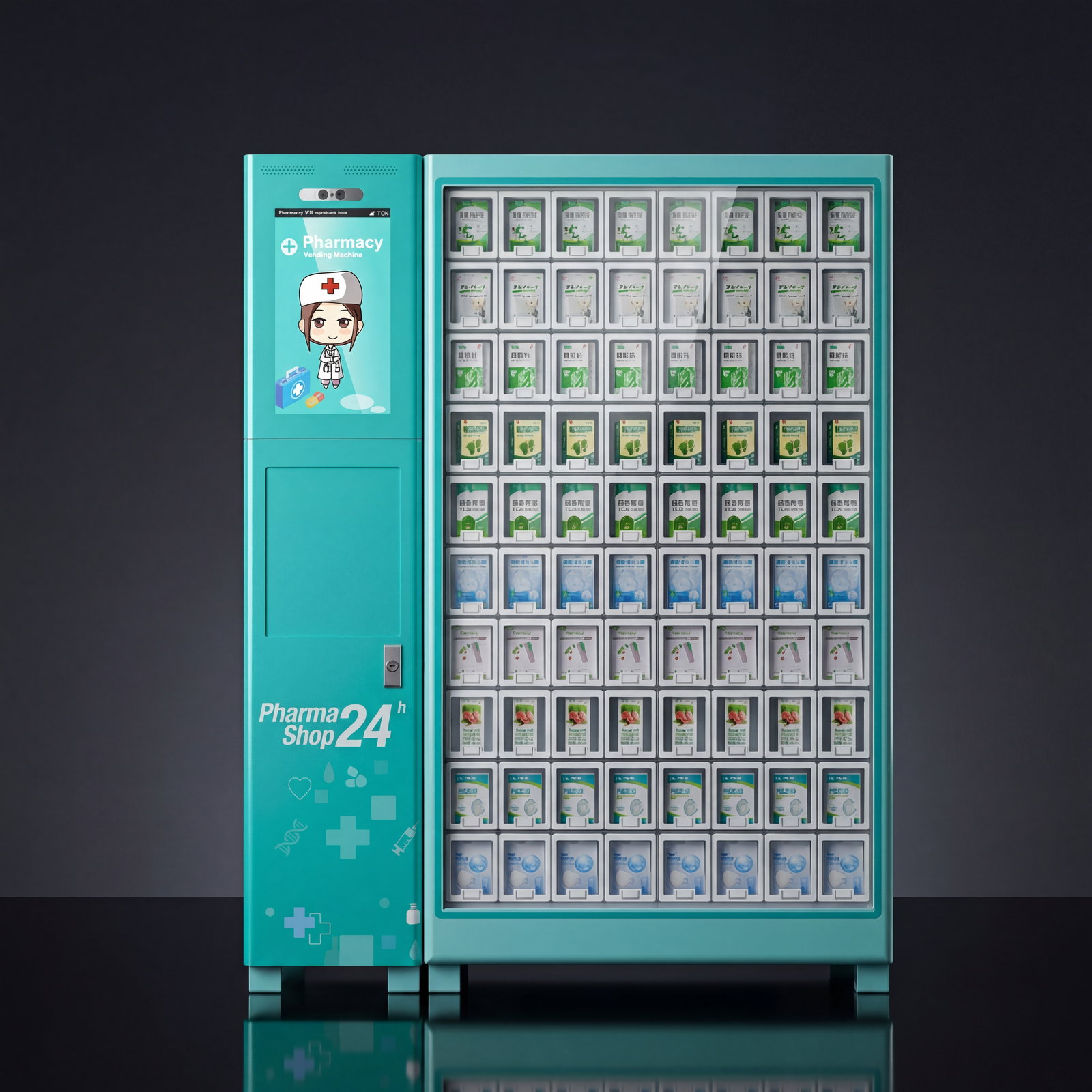 Schließfachstation für Apotheken