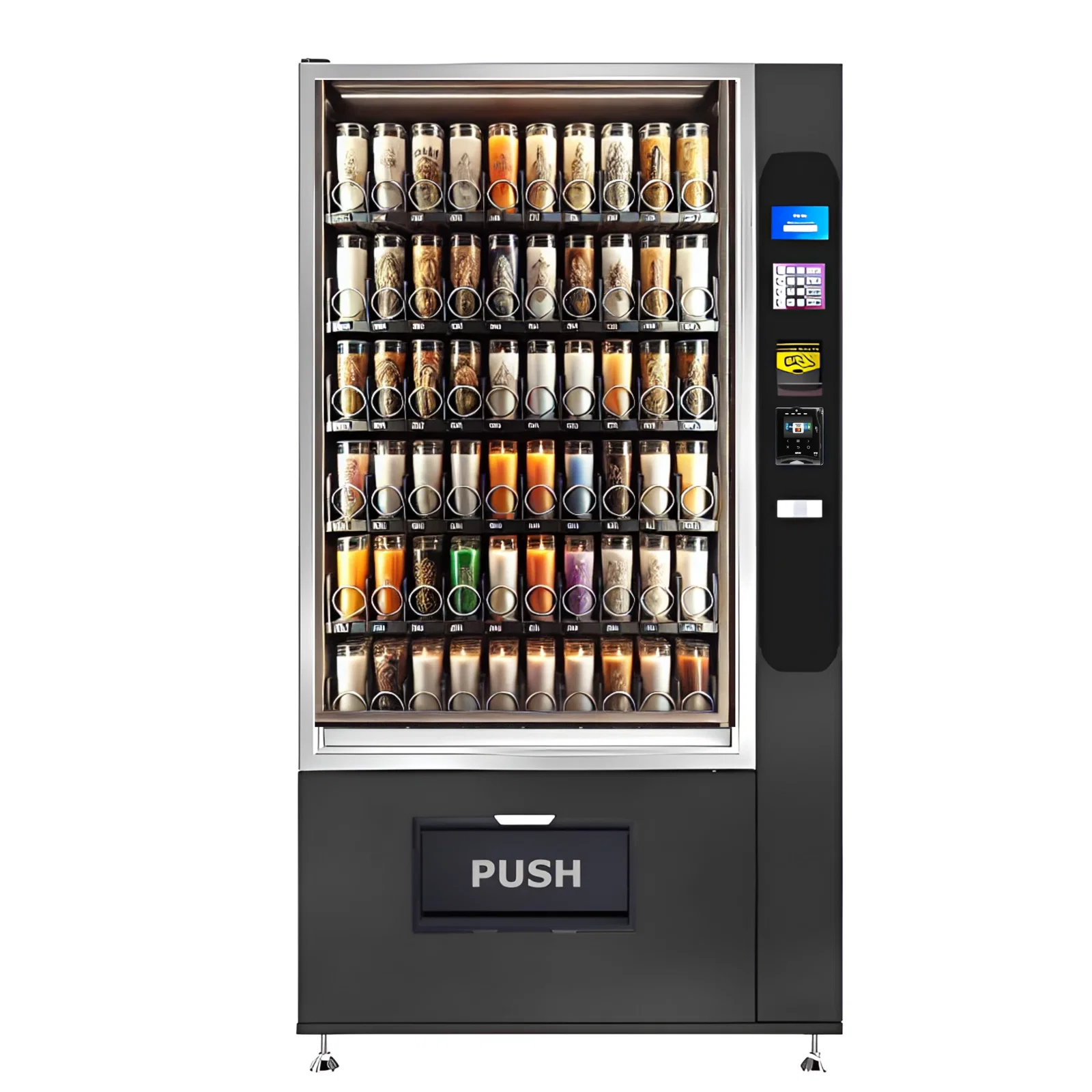 Grabkerzenautomat schwarze Version von TCN Vending und Vendy1