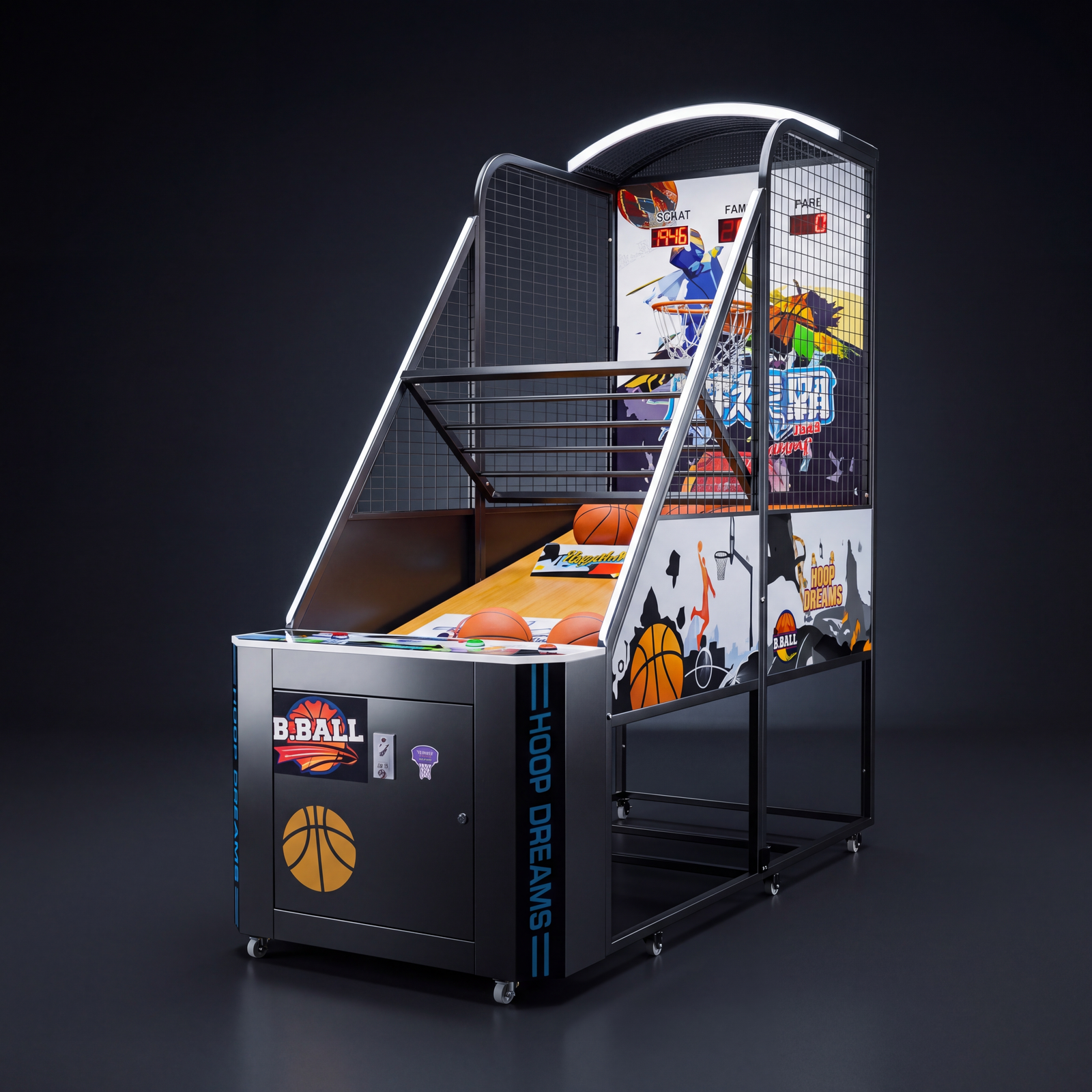 Video Basketball Machine