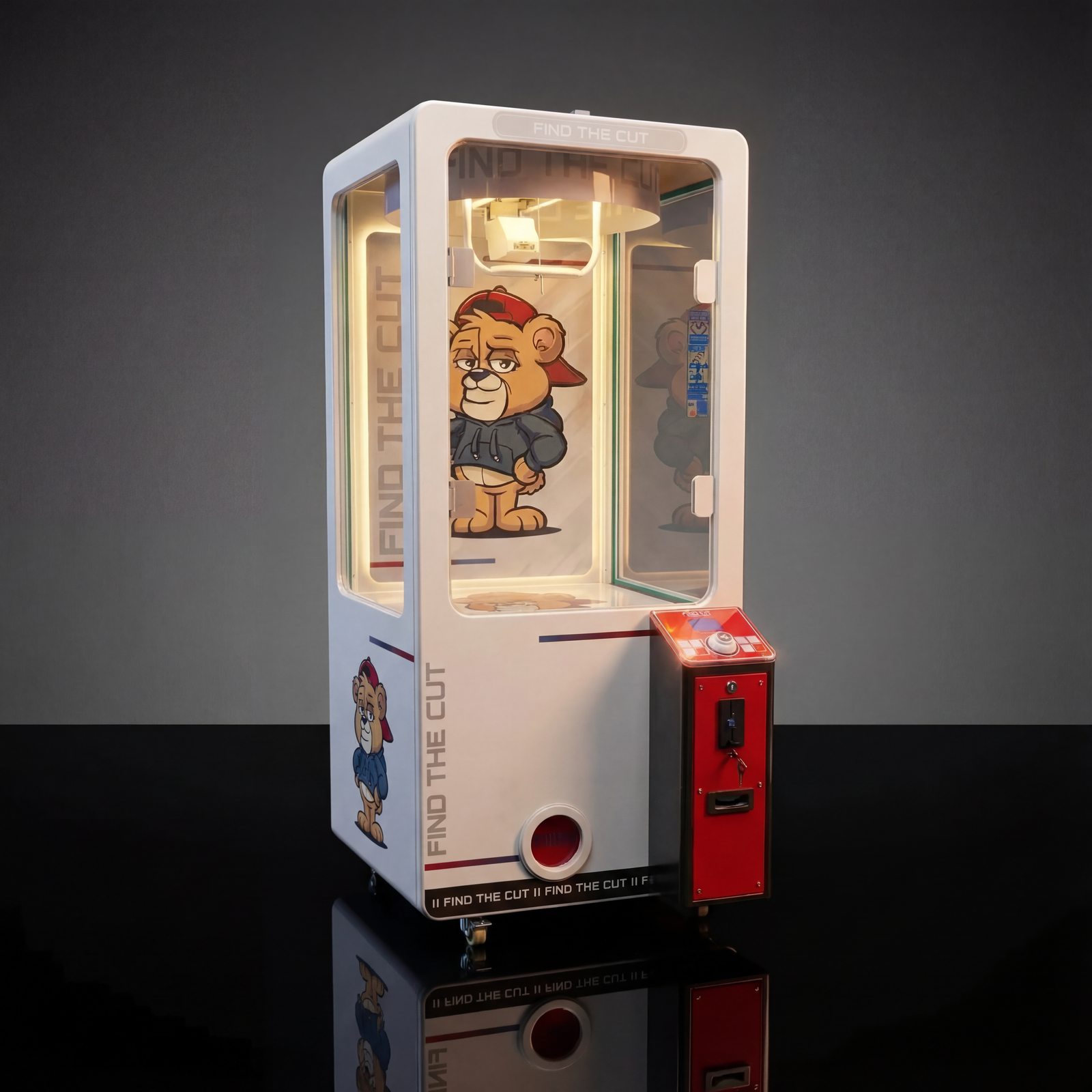 Find The Cut Scherenautomat mit Trostpreisausgabe