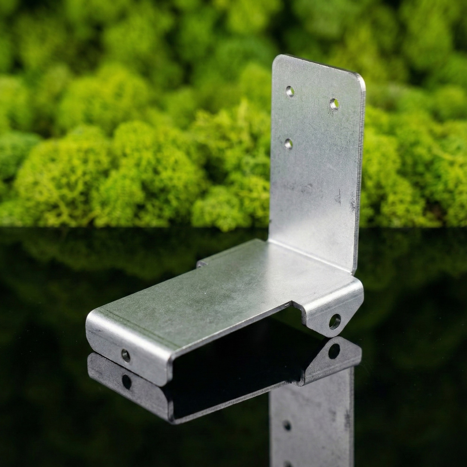 Übertragungsblech für Wechselgeld-Knopf