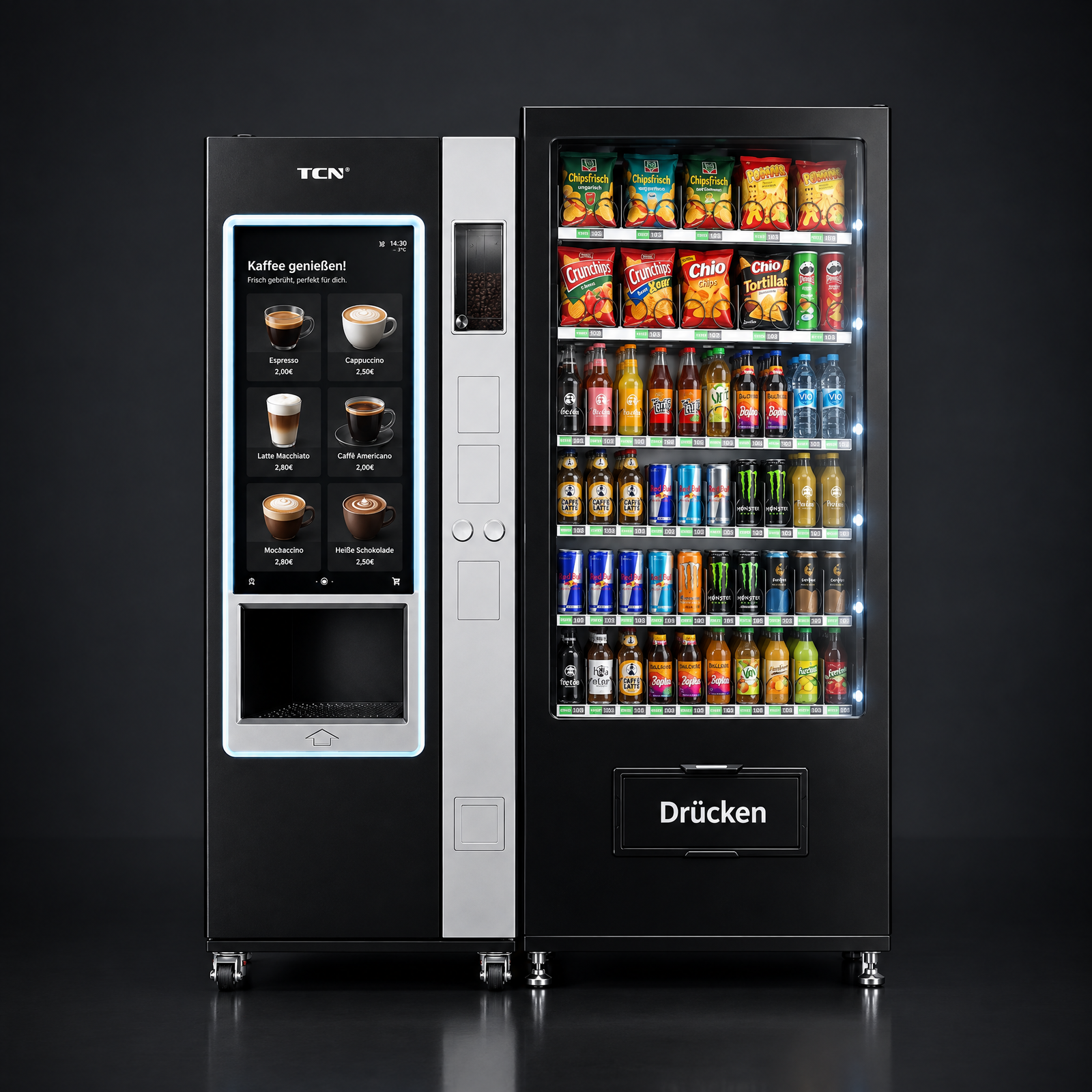 Kaffee- & Snackautomat Kombi
