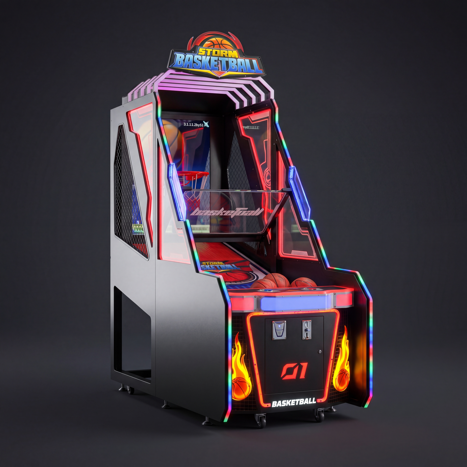 Basketball Automat mit Screen