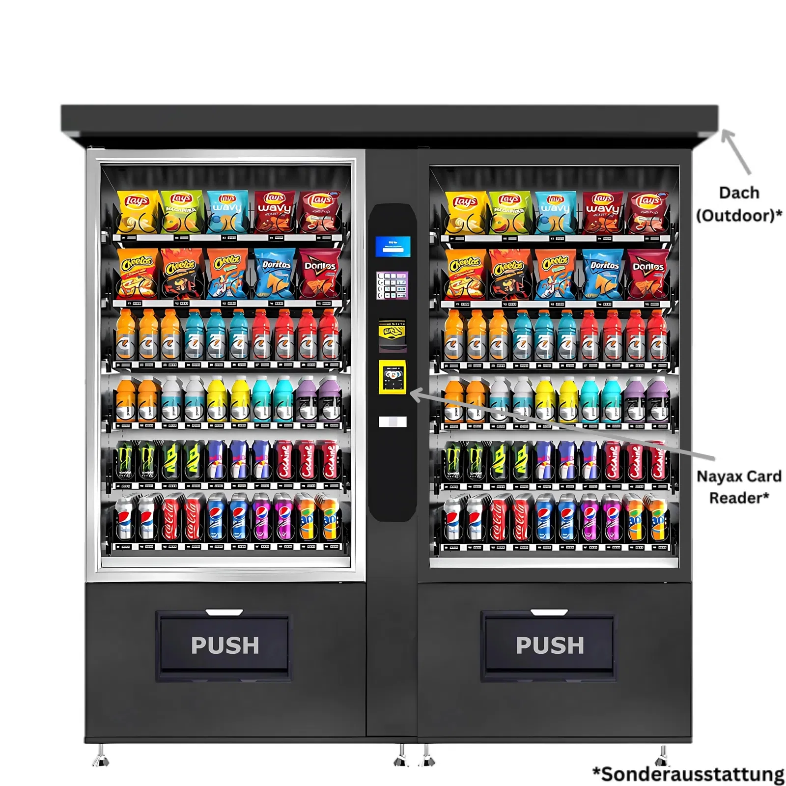 2in1 mit Lift (Hotelautomat)