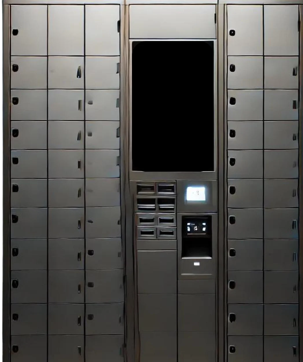 Abbildung einer Schließfachstation von vendy1