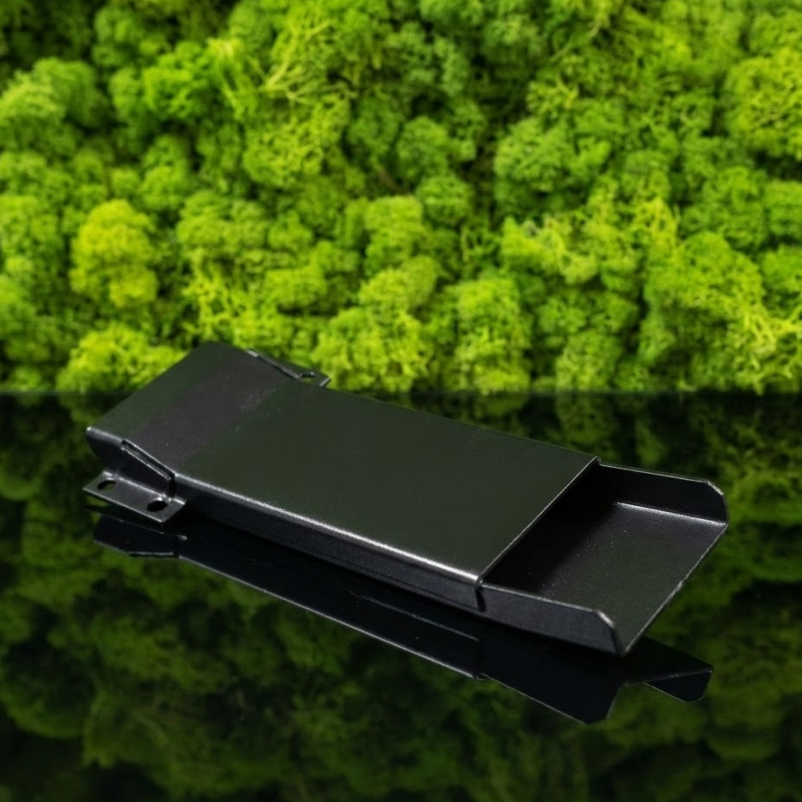 Münzrutsche für überschüssiges Wechselgeld aus Metall