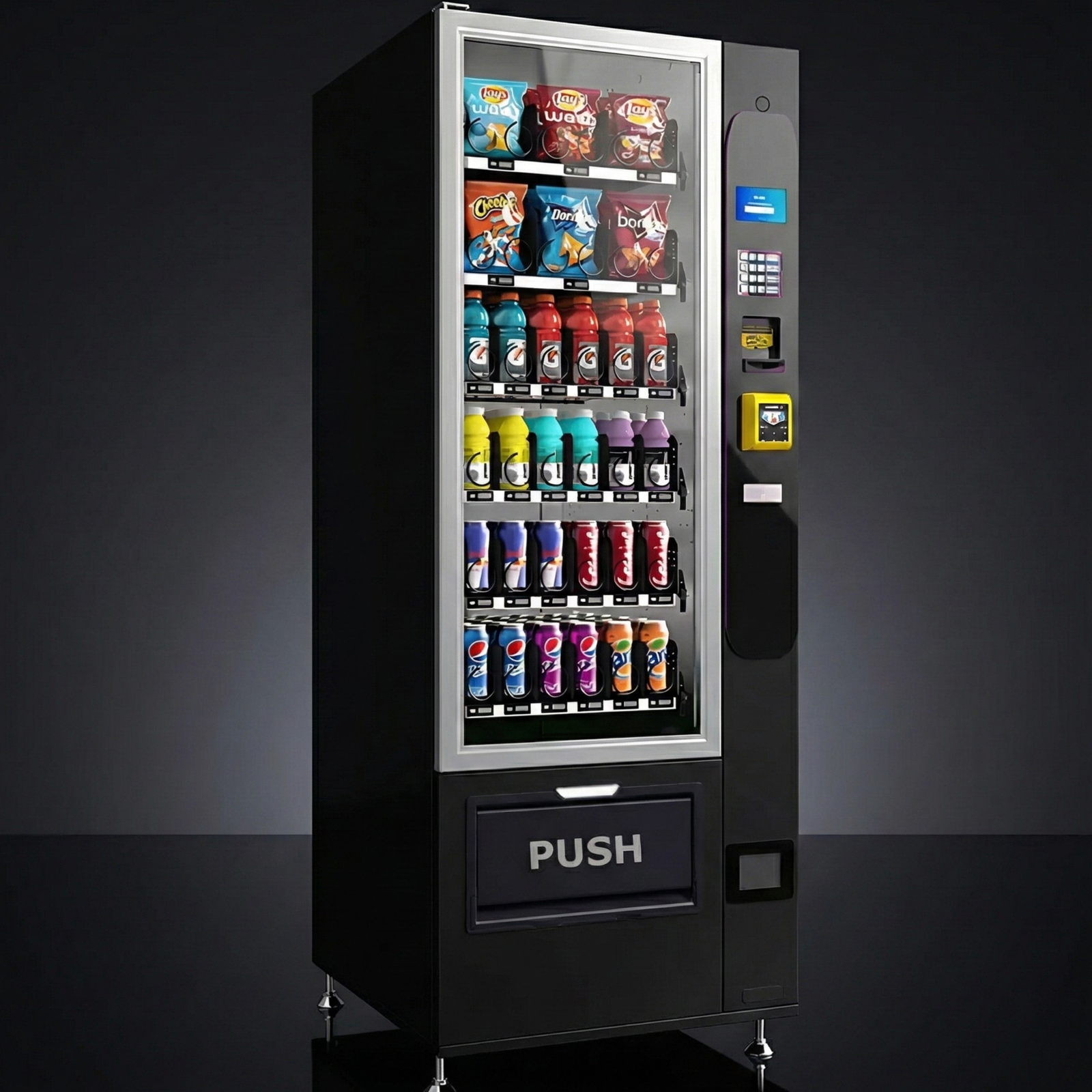 Kleine Snack-/ Getränkekombi ohne Lift