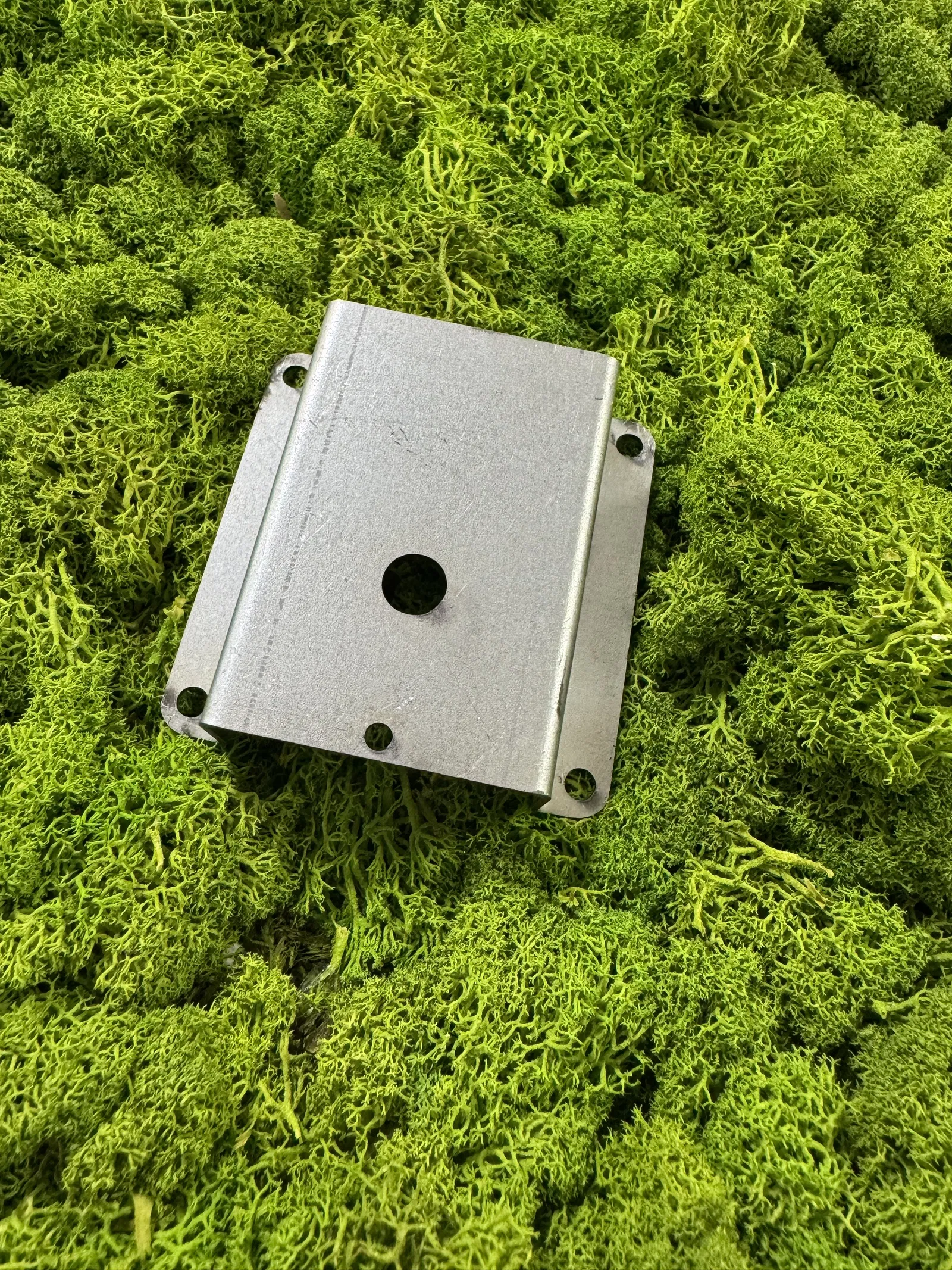 Führungsblech für Münzwechsler-Knopf