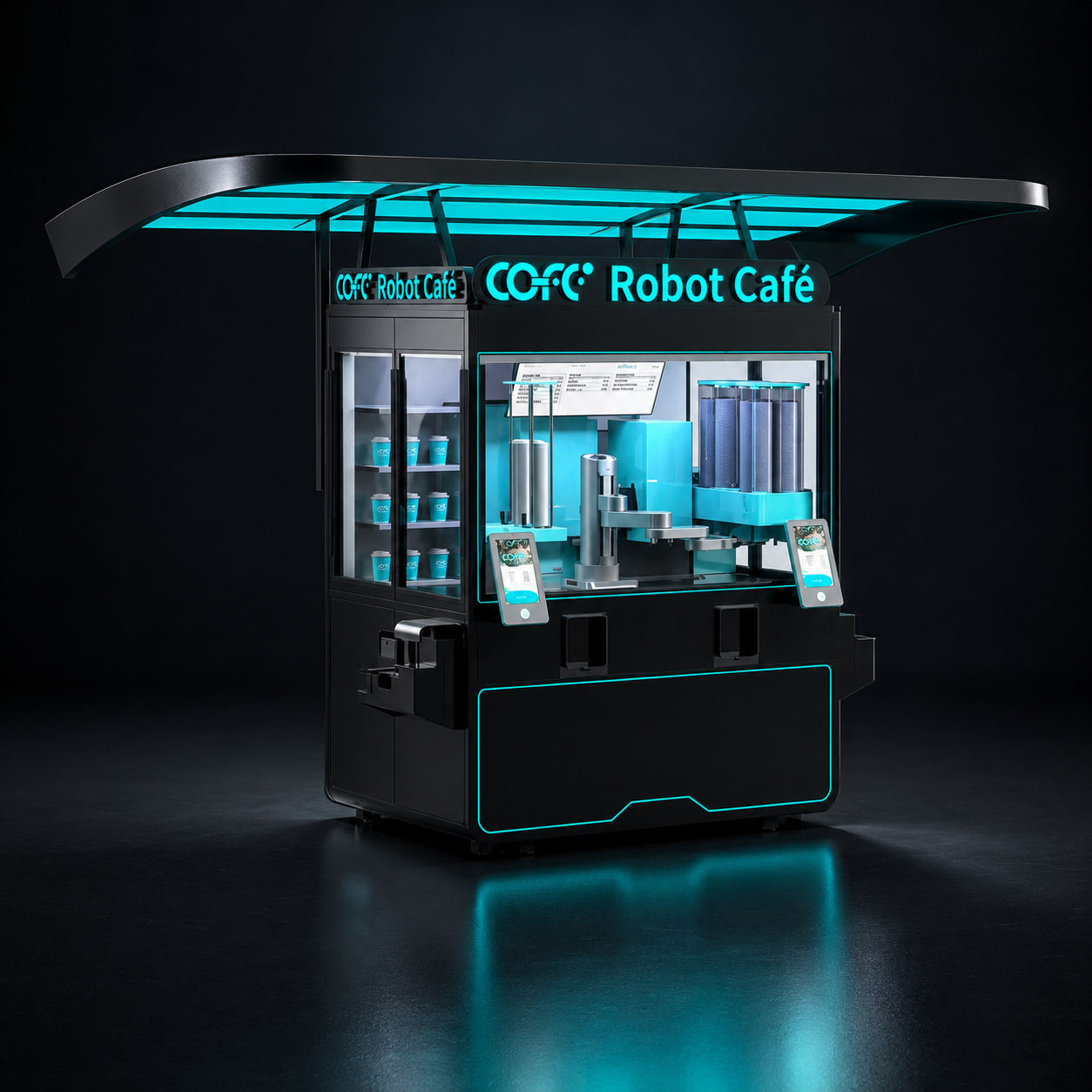 Robot Cafe Kiosk