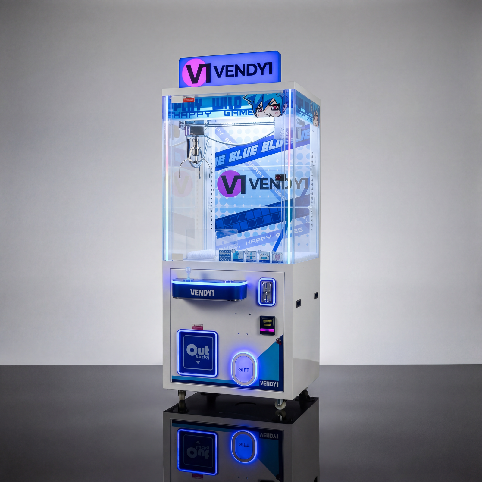 Tide Play Greifautomat mit Trostpreisausgabe