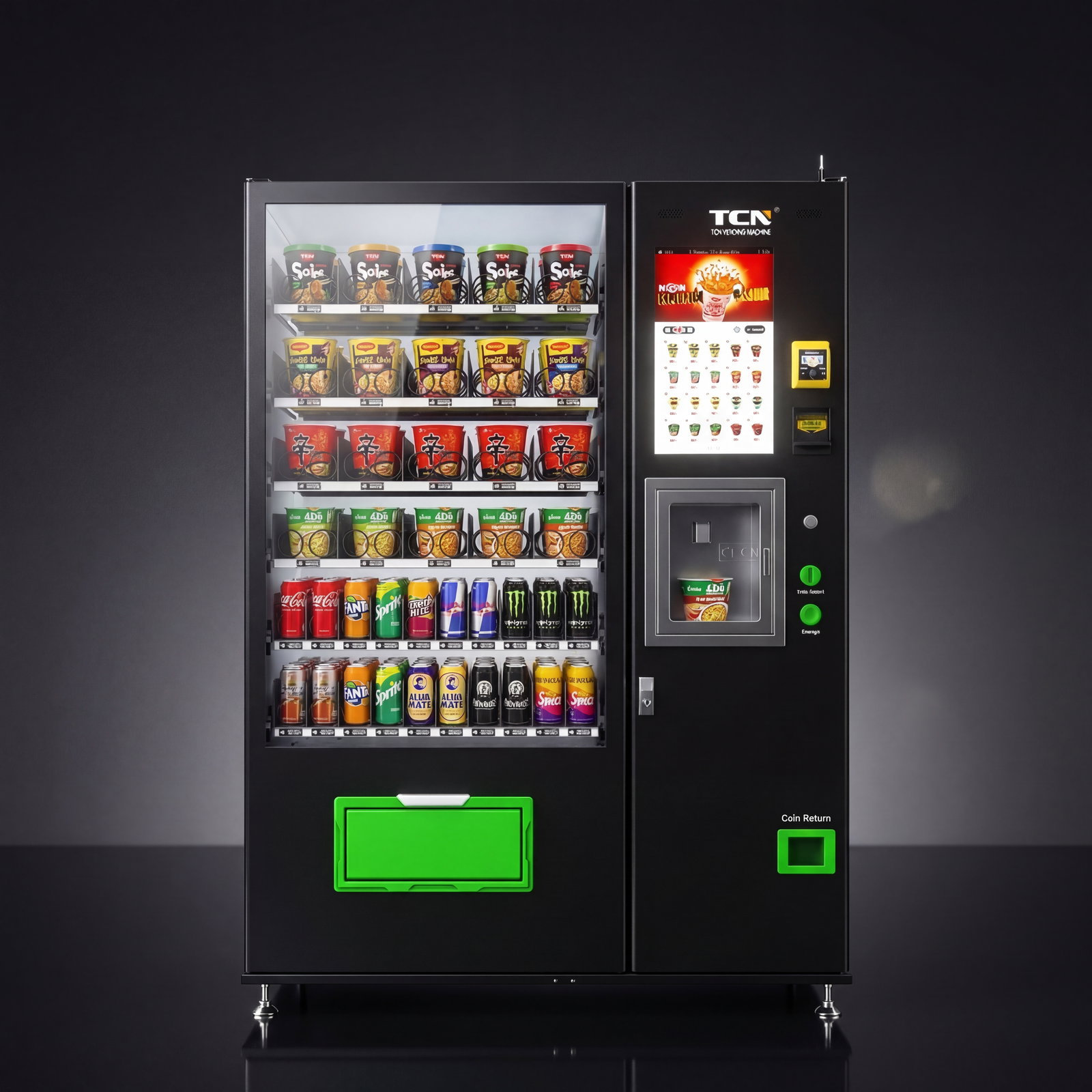 Heißwasser-Verkaufsstation für Instant-Nudeln