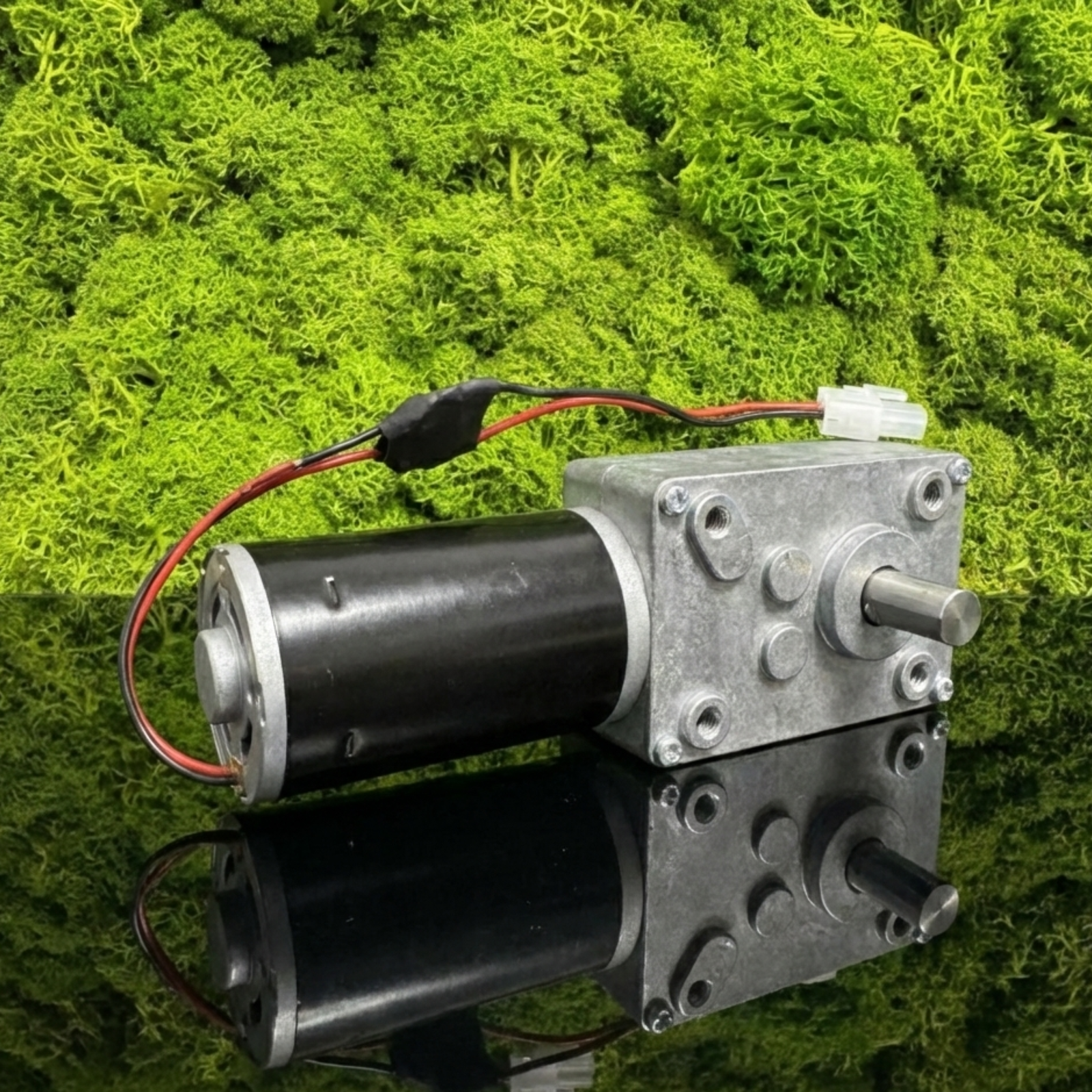 Motor für die Diebstahlschutzplatte (Baffle Plate)