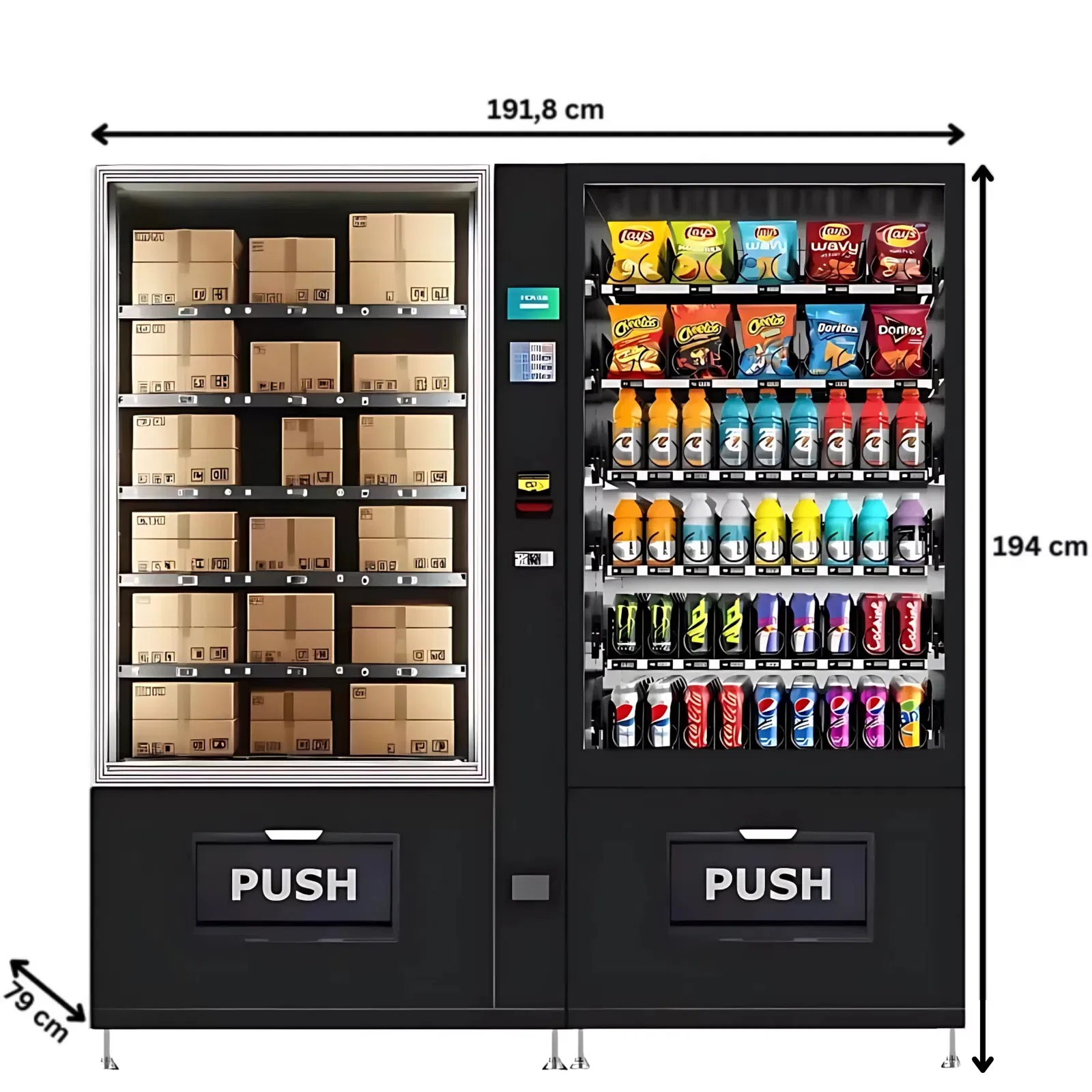 Secret Pack Automat mit Lift als Kombi