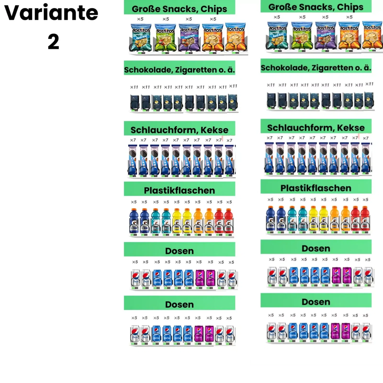 2in1 mit Lift und großem Display (Hotelautomat)