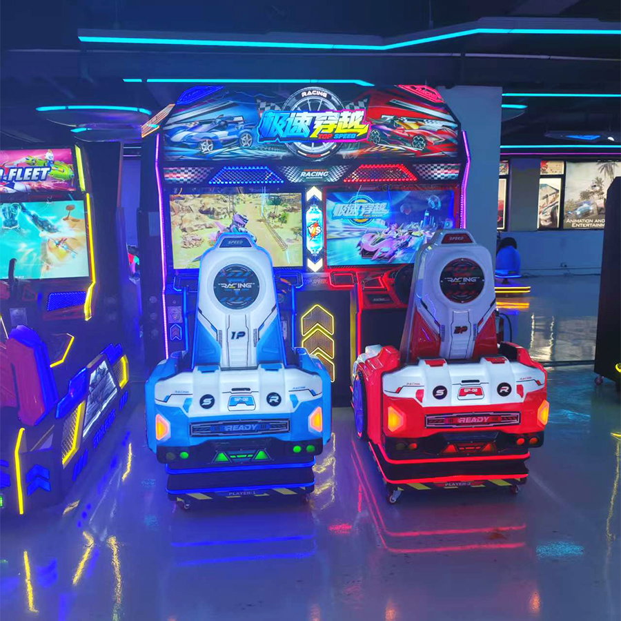 Speed Crossing 2-Player Racing Simulator