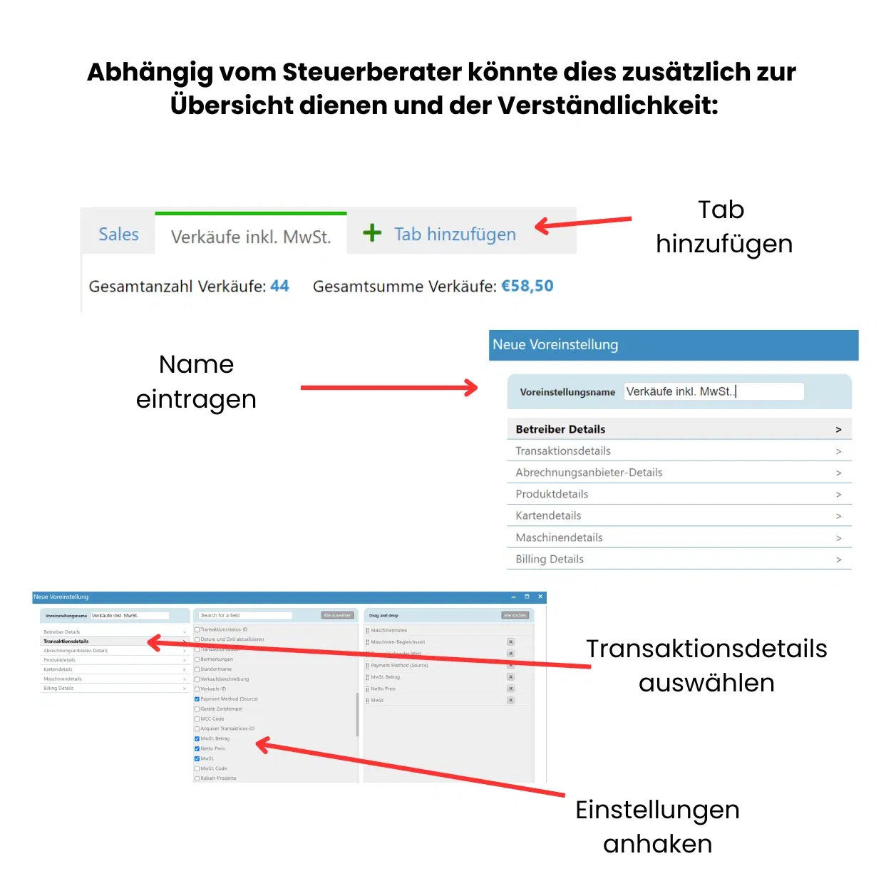 Nayax Export Dynamisch