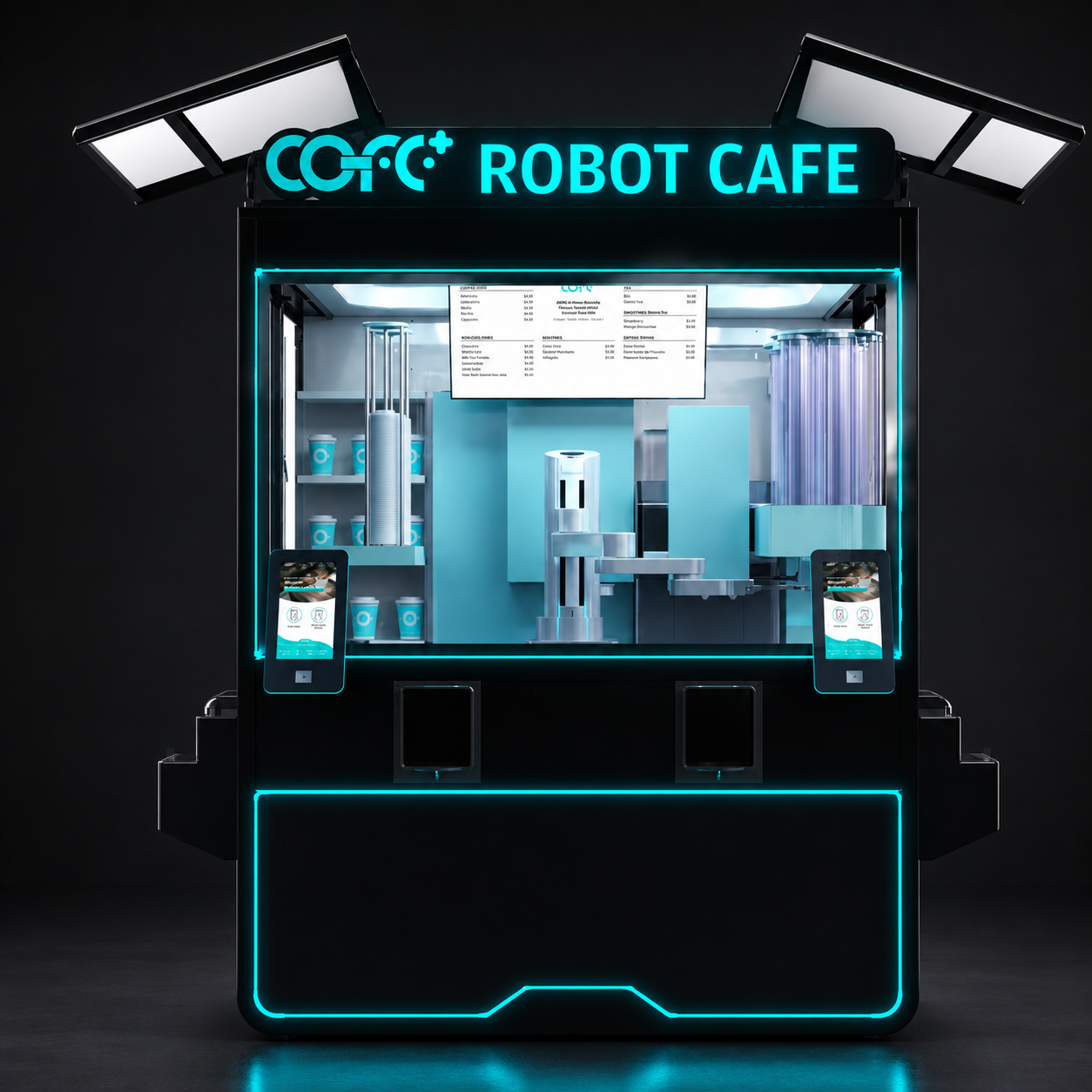 Robot Cafe Kiosk