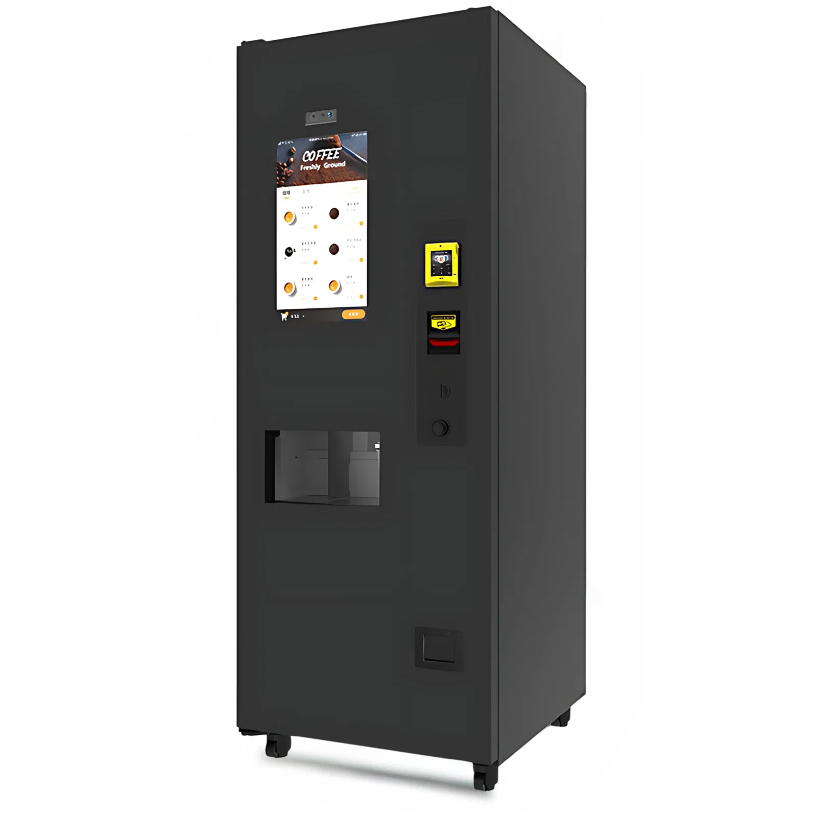 Linke Seitenansicht des kleinen Kaffeeautomaten von Vendy1