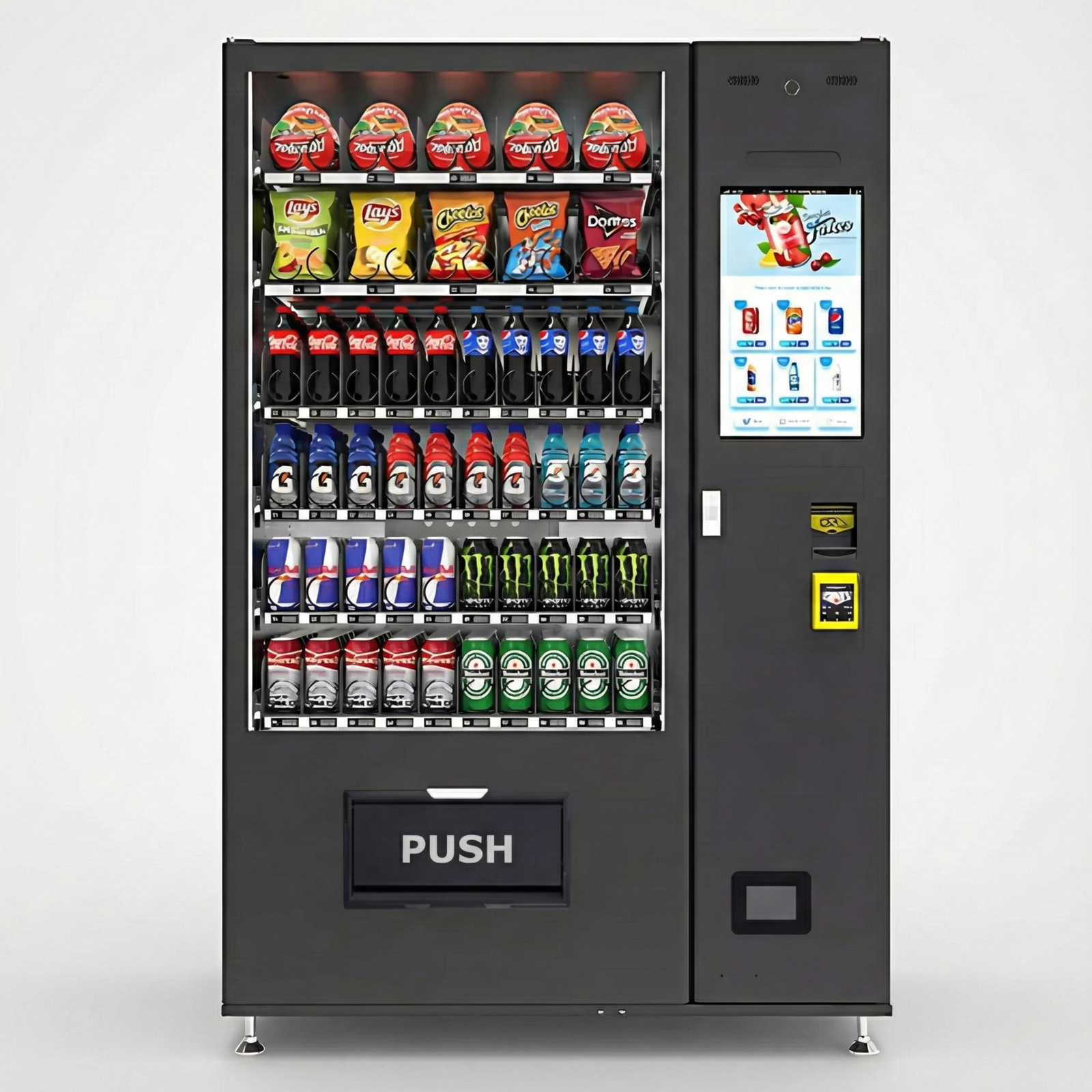 Snackautomat mit 22 Zoll