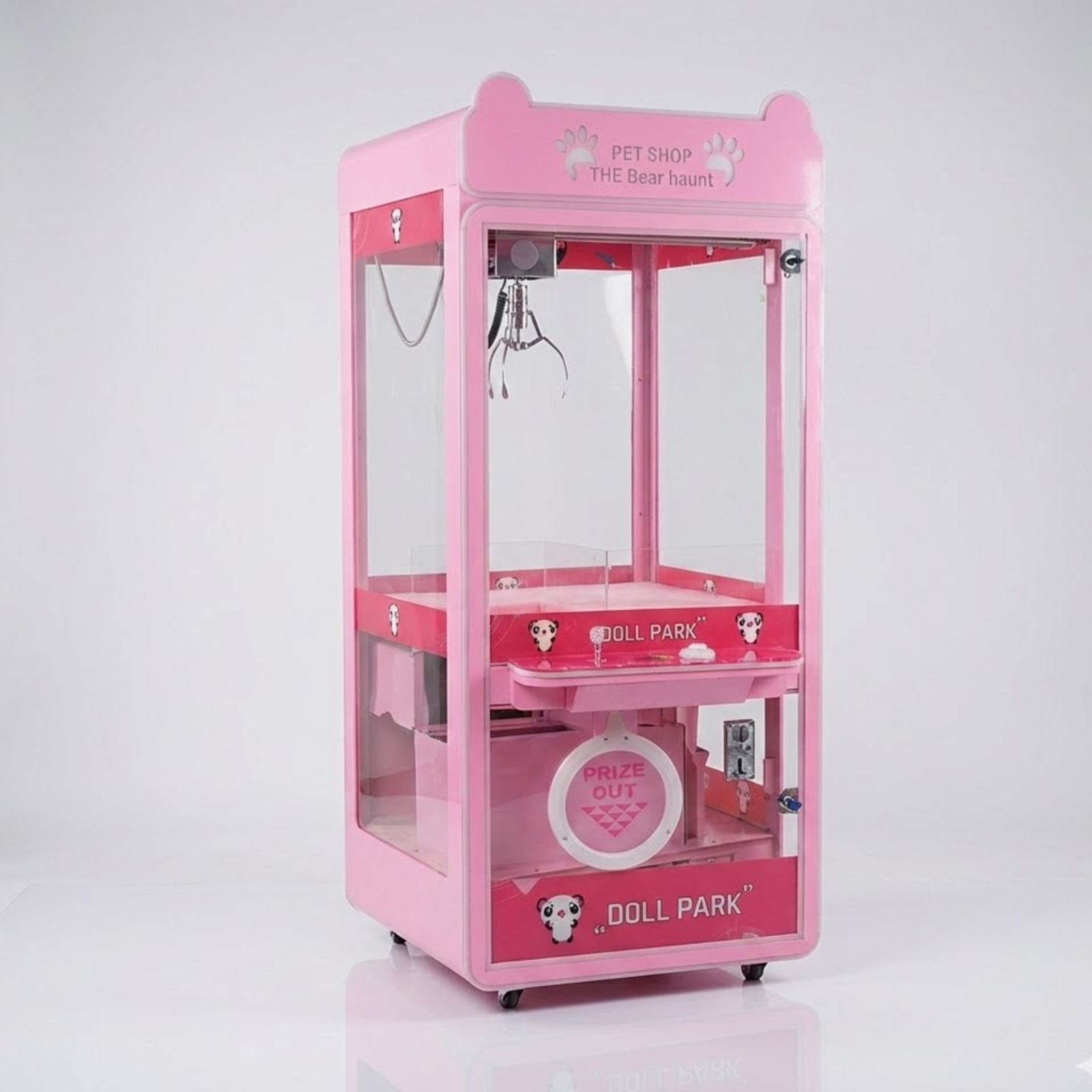 Greifautomat (Farbe Pink - Pet Edition) mit 50 Secret Packs!