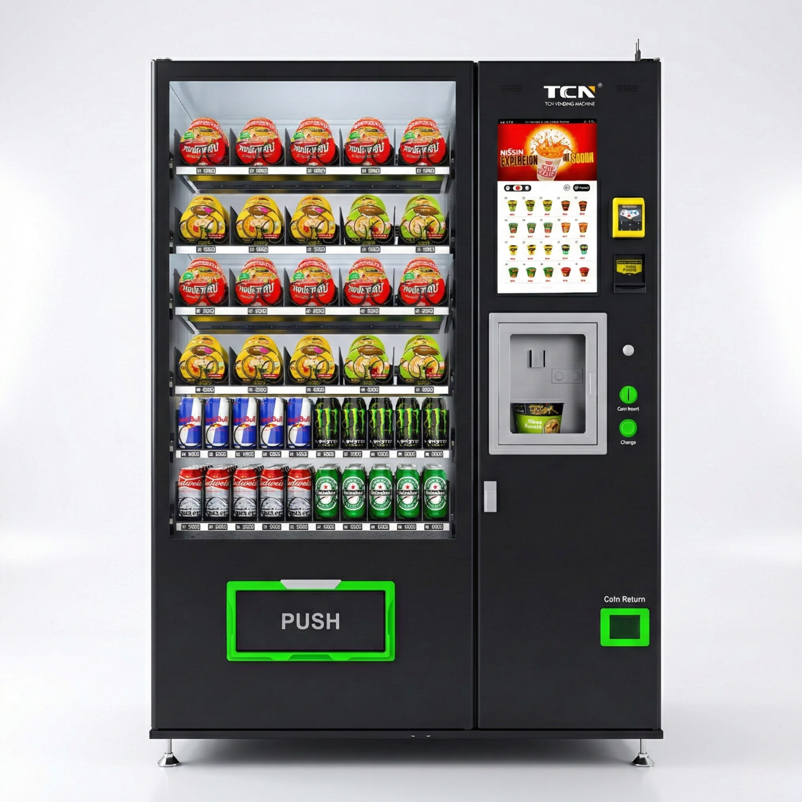 Heißwasser-Verkaufsstation für Instant-Nudeln