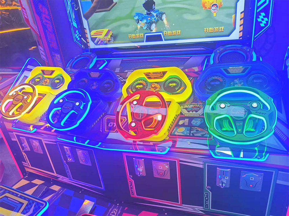 Mecha Racing 4-Player Kinder-Rennsimulator