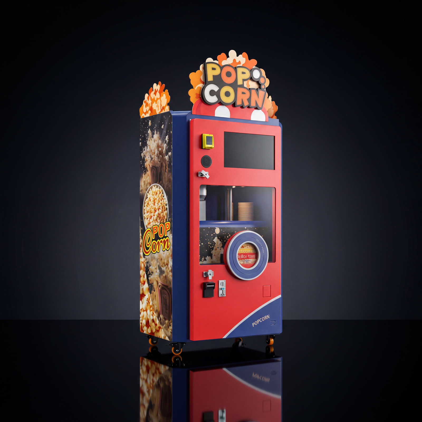 Machine for popcorn