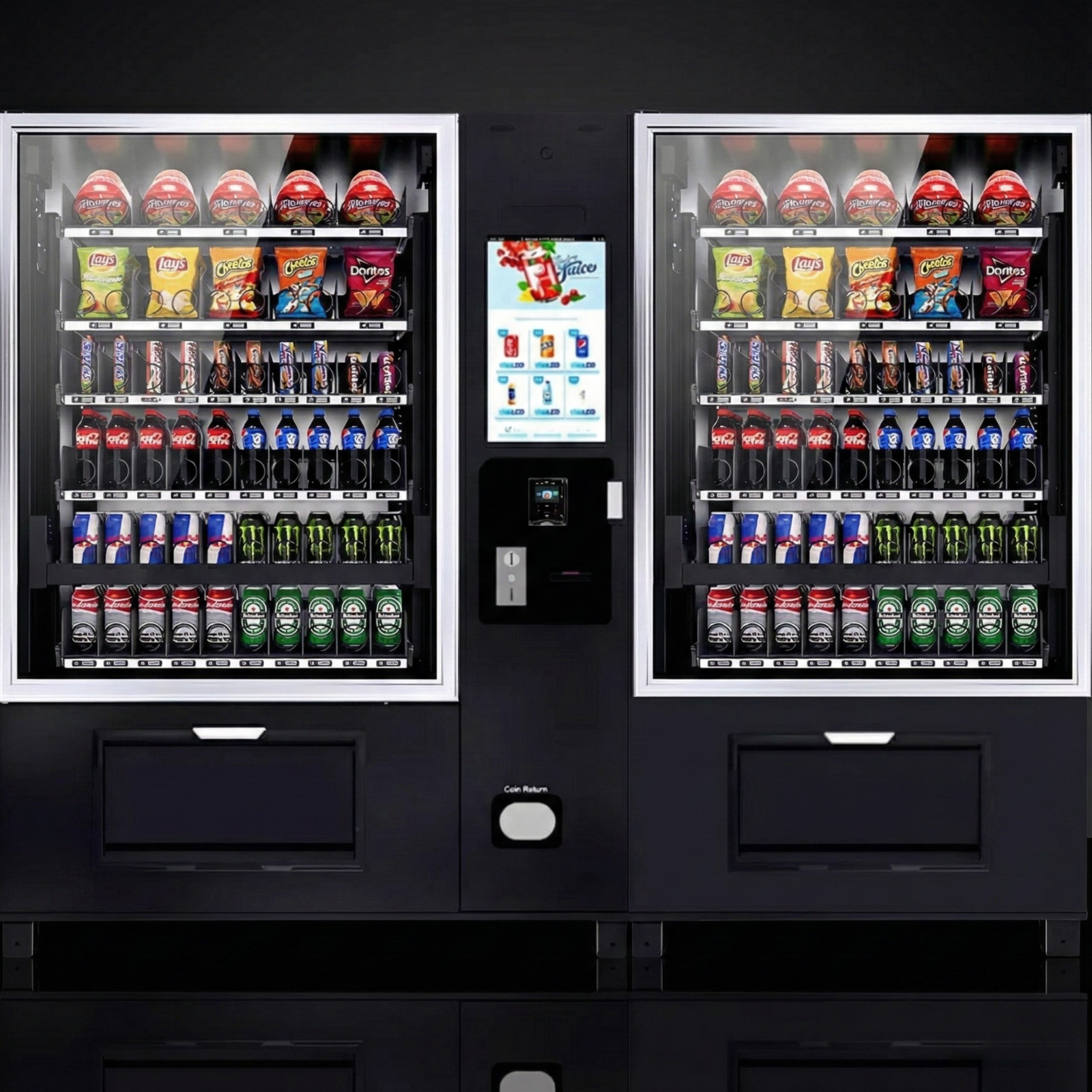 2in1 mit Lift und großem Display (Hotelautomat)